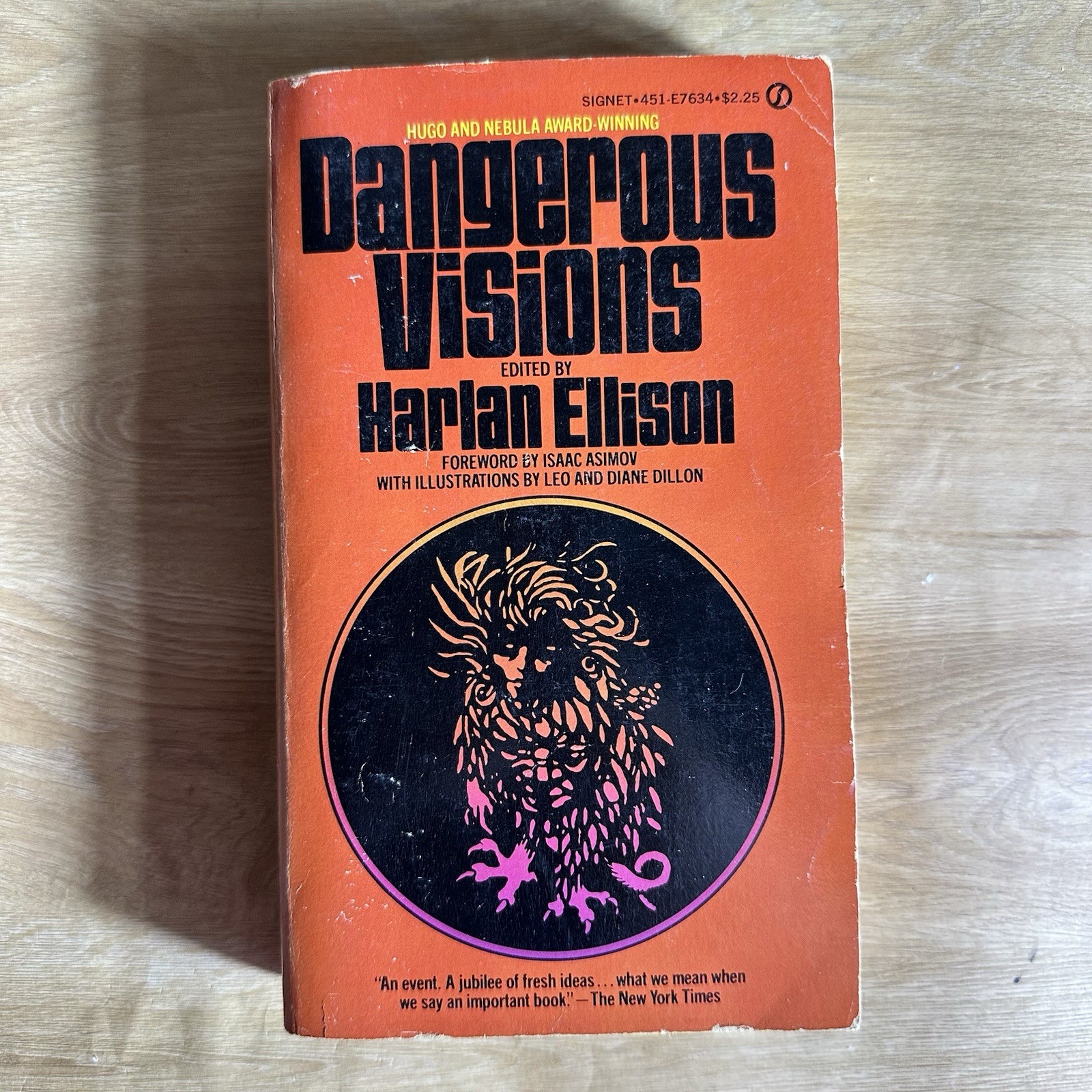Dangerous Visions Harlan Ellison Signet Vintage Paperback Short Story Anthology
