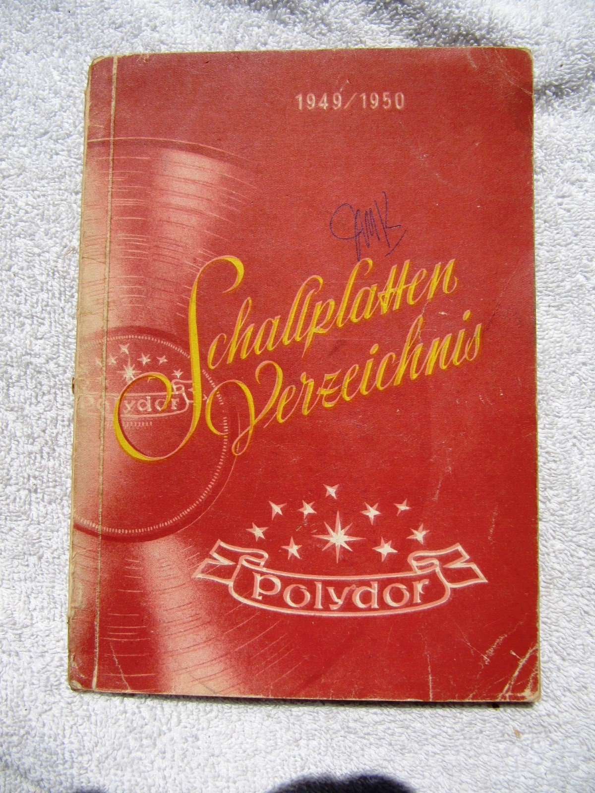 1949/50 GERMAN POLYDOR General CATALOG Schallplatten Verzeichnis Dance Opera 78