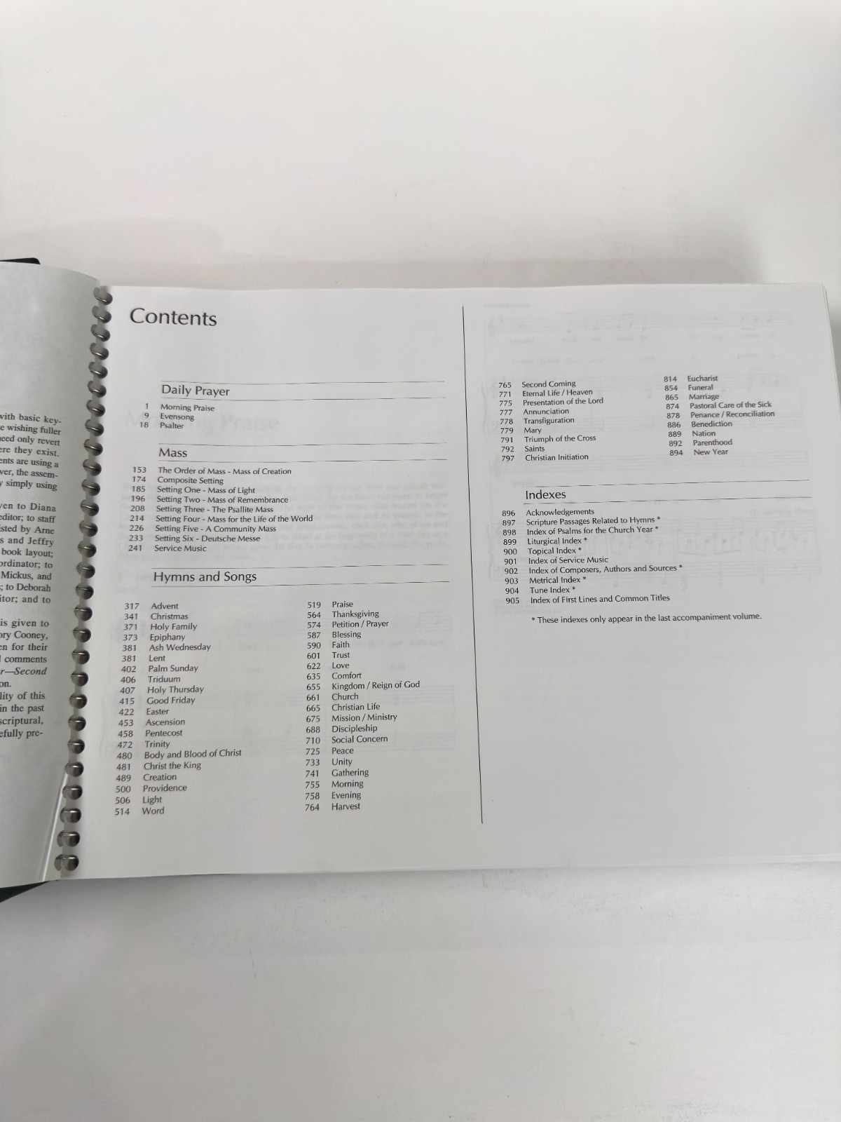 Gather Comprehensive Accompaniment Volume 1 and 2 Book Set 1-905