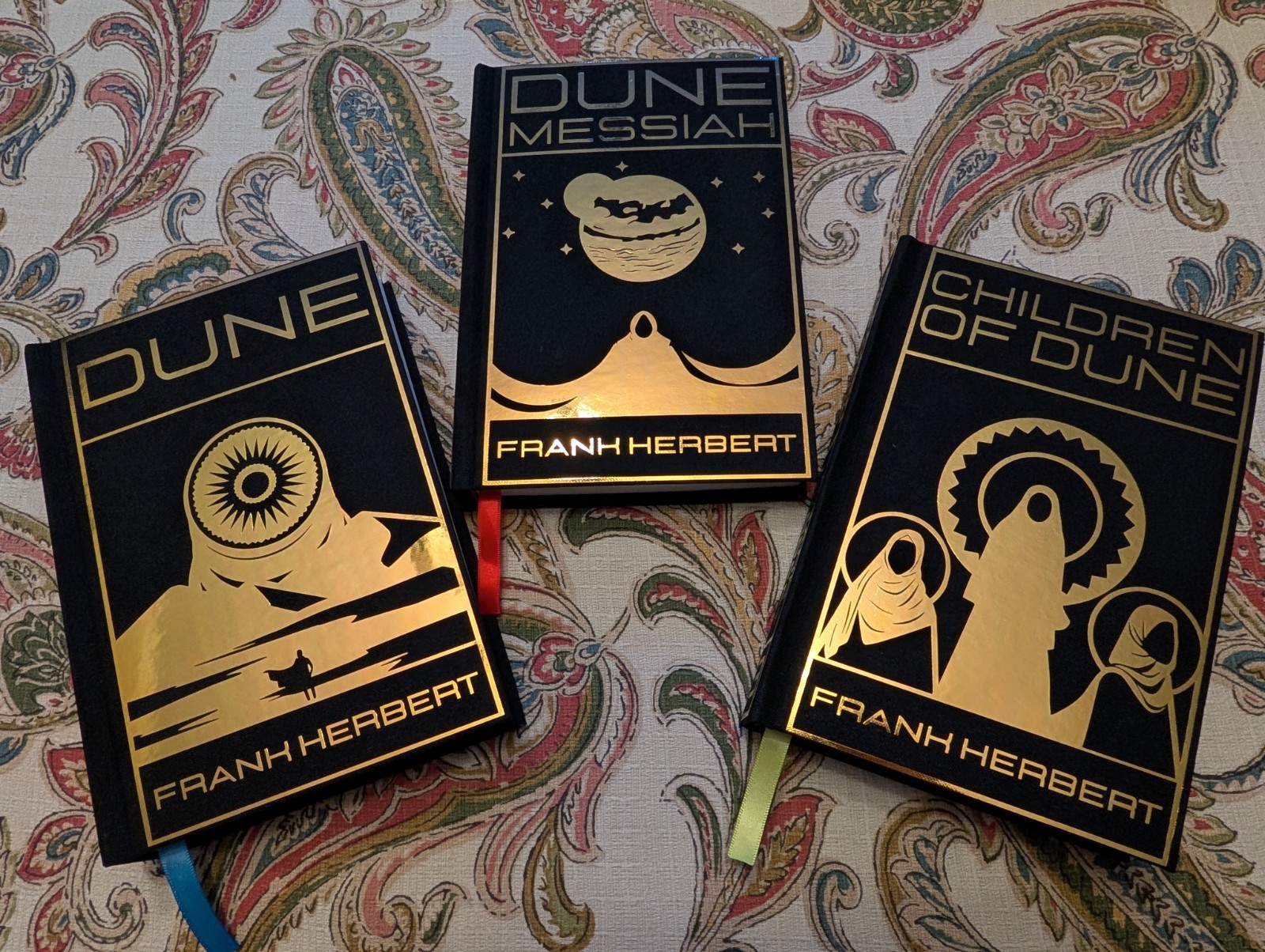 Dune Trilogy Custom Rebound Hardcover Collector’s Edition Series Frank Herbert