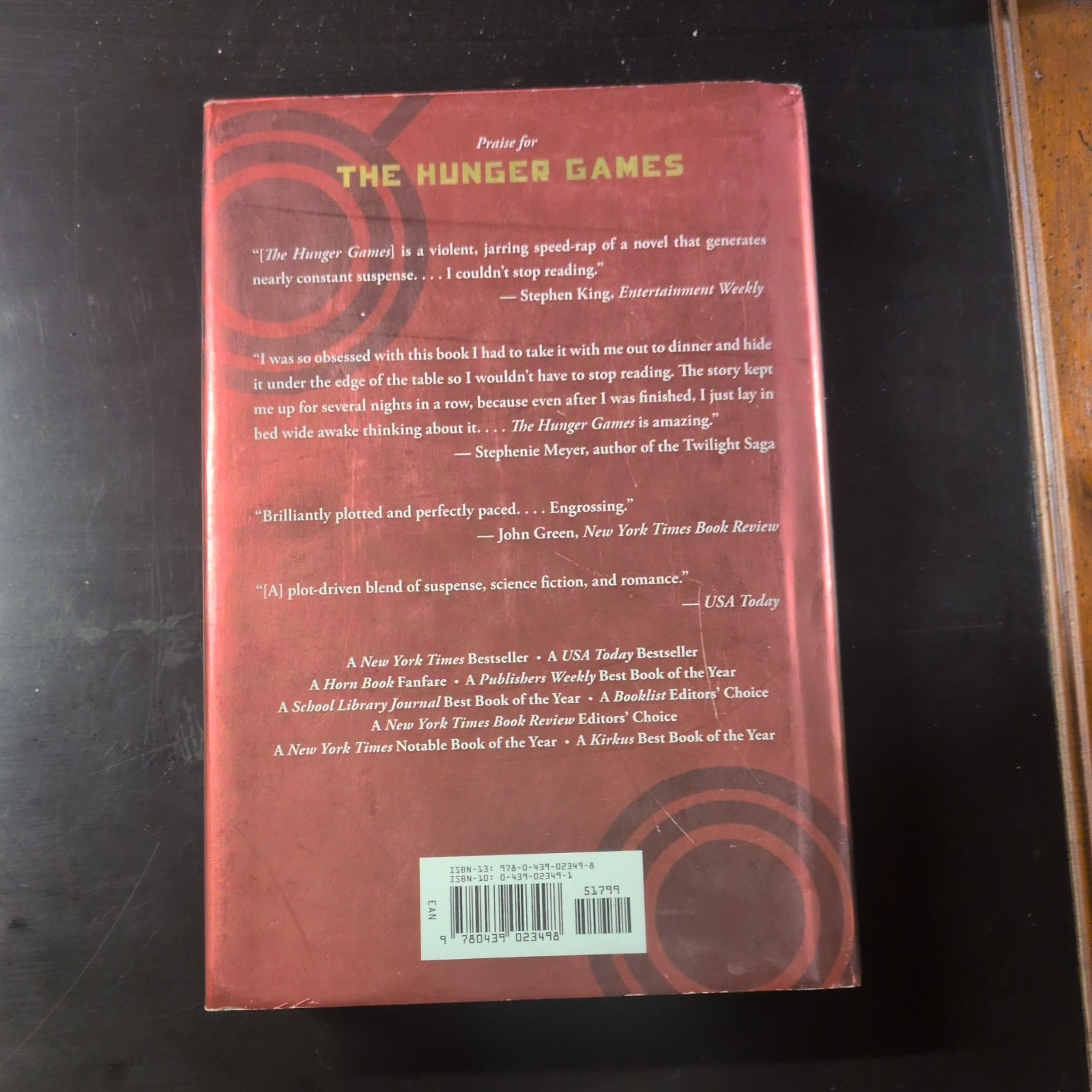 Catching Fire Suzanne Collins 1st Edition Hardcover Hunger Games Book 2 Scholast