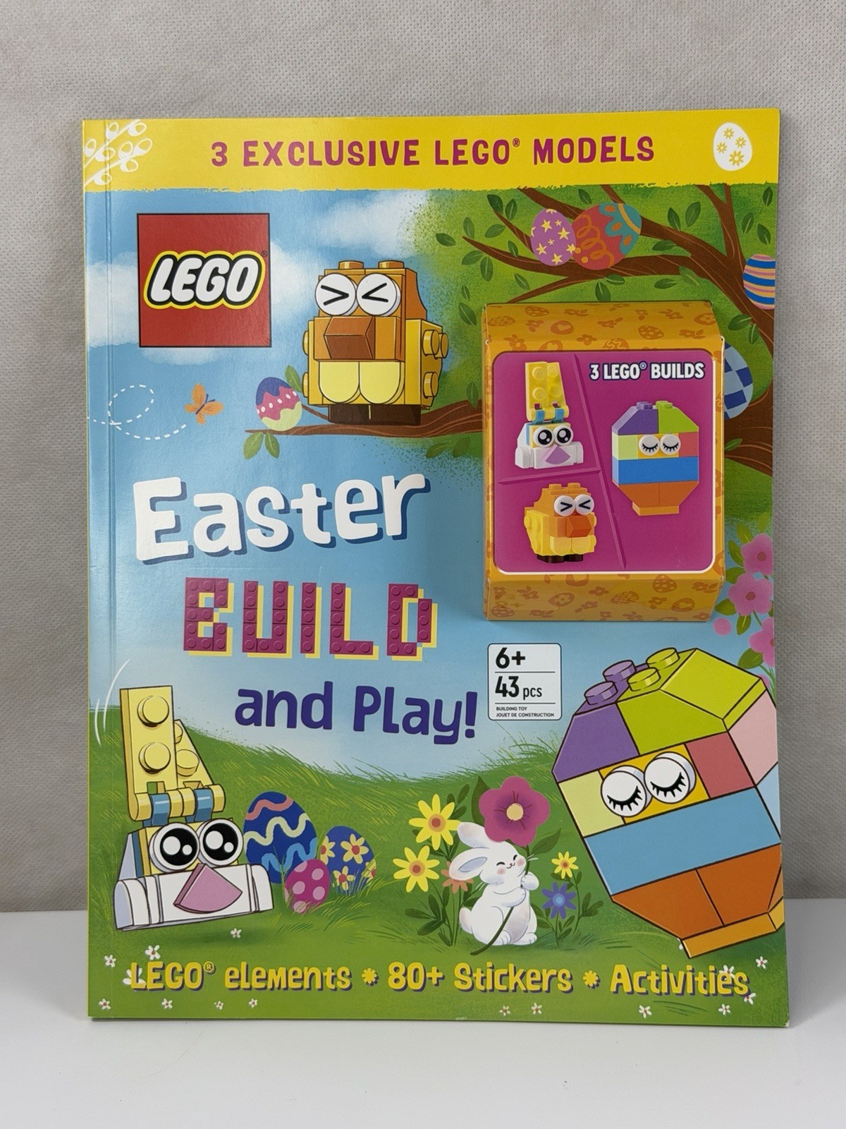LEGO: Easter Build and Play! by AMEET Publishing kids activity book, NEW