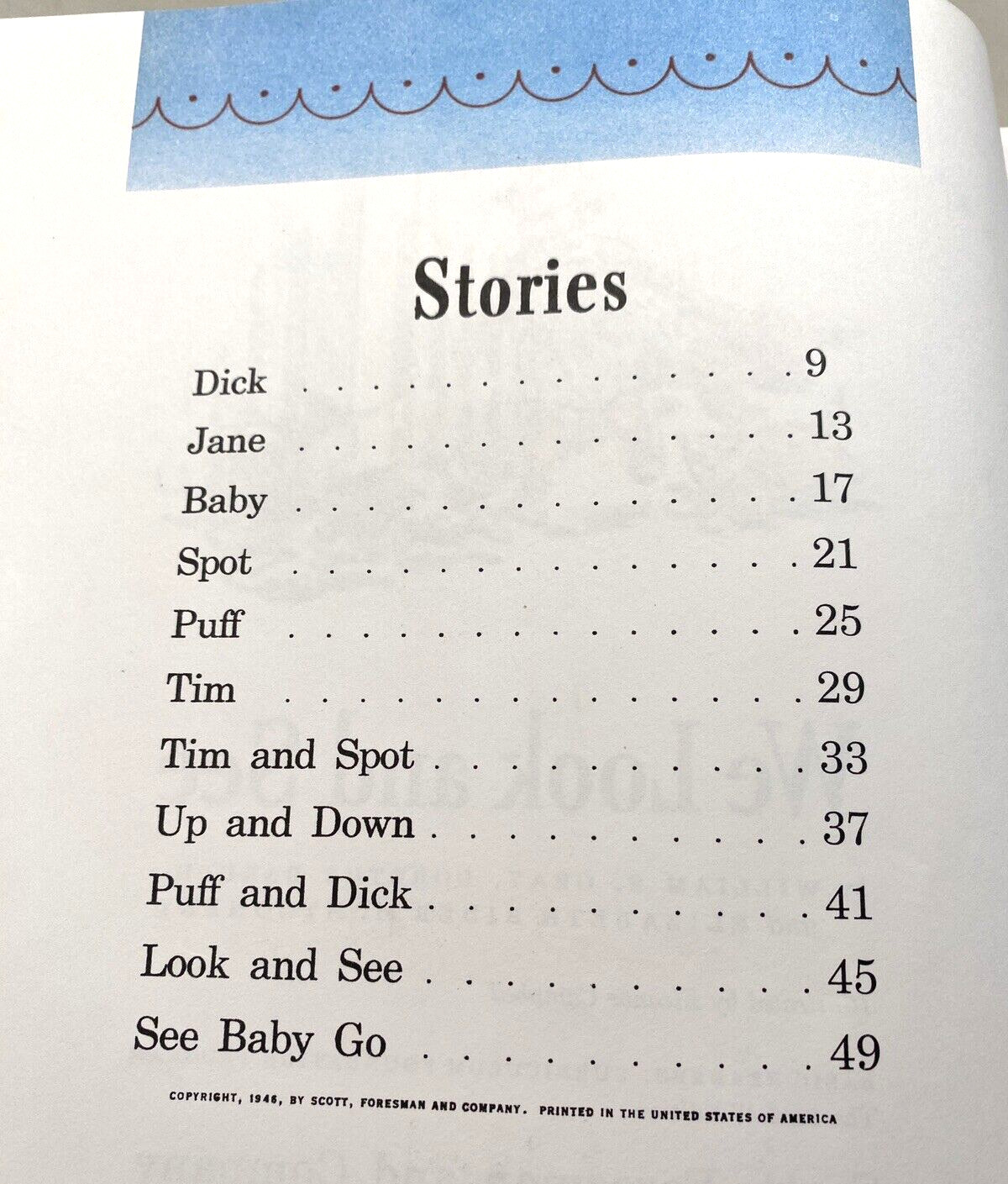 2 Vtg Books Storybook Treasury Dick & Jane Jack & Janet Hardcover 50s Read Funny