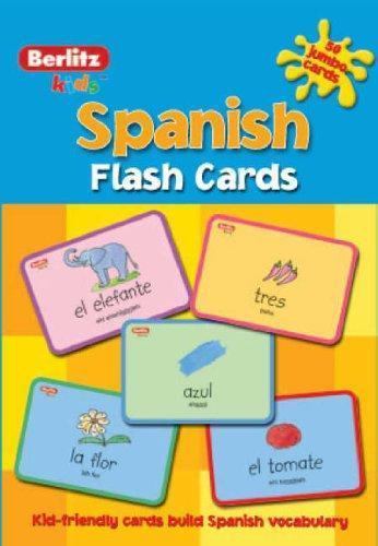 Spanish – Berlitz Flash Cards by Berlitz Publishing (2006, Cards,Flash Cards)