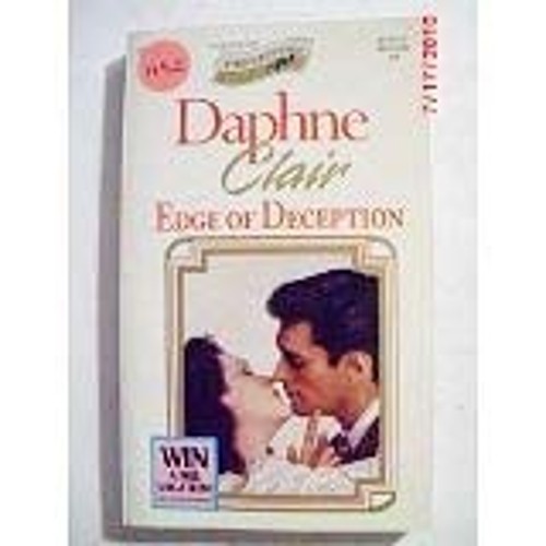 Edge of Deception Mass Market Paperbound Daphne Clair