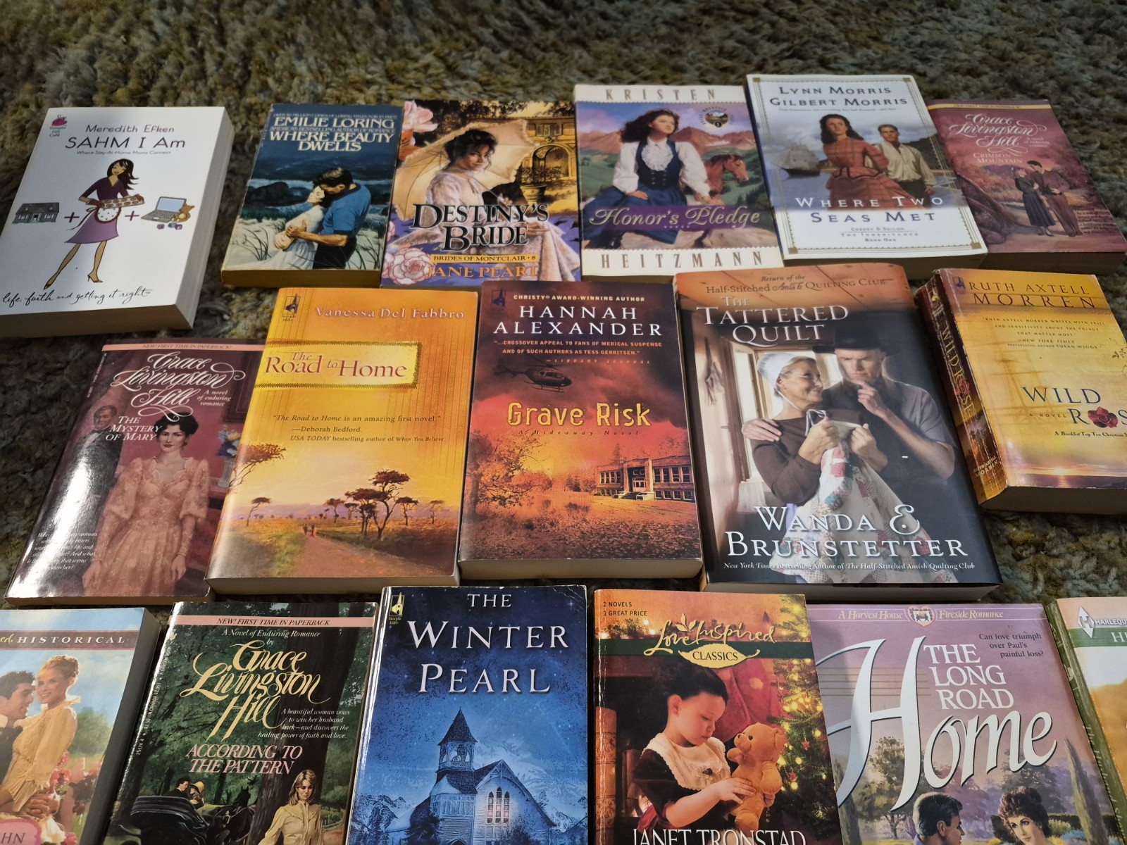 LOVE INSPIRED ROMANCE PAPERBACK BOOKS MISC ROMANCE TITLES LOT OF 22