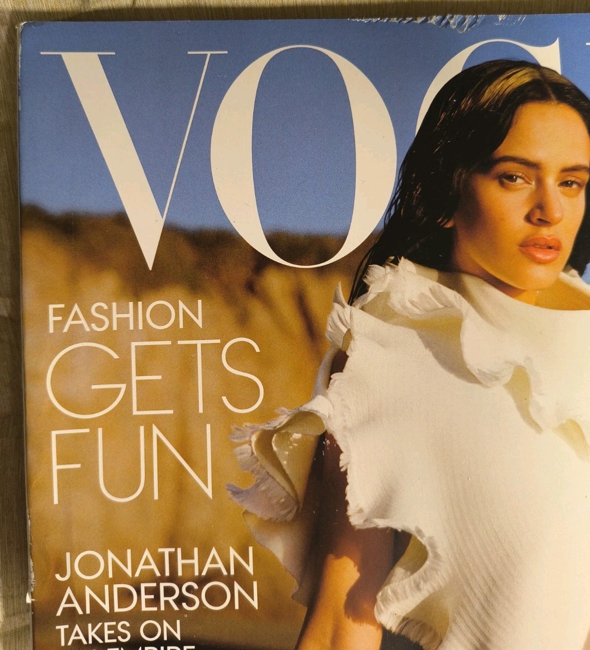 VOGUE US Edition MAGAZINE Spring 2026 Rosalia Gavin Newsom Jonathan Anderson