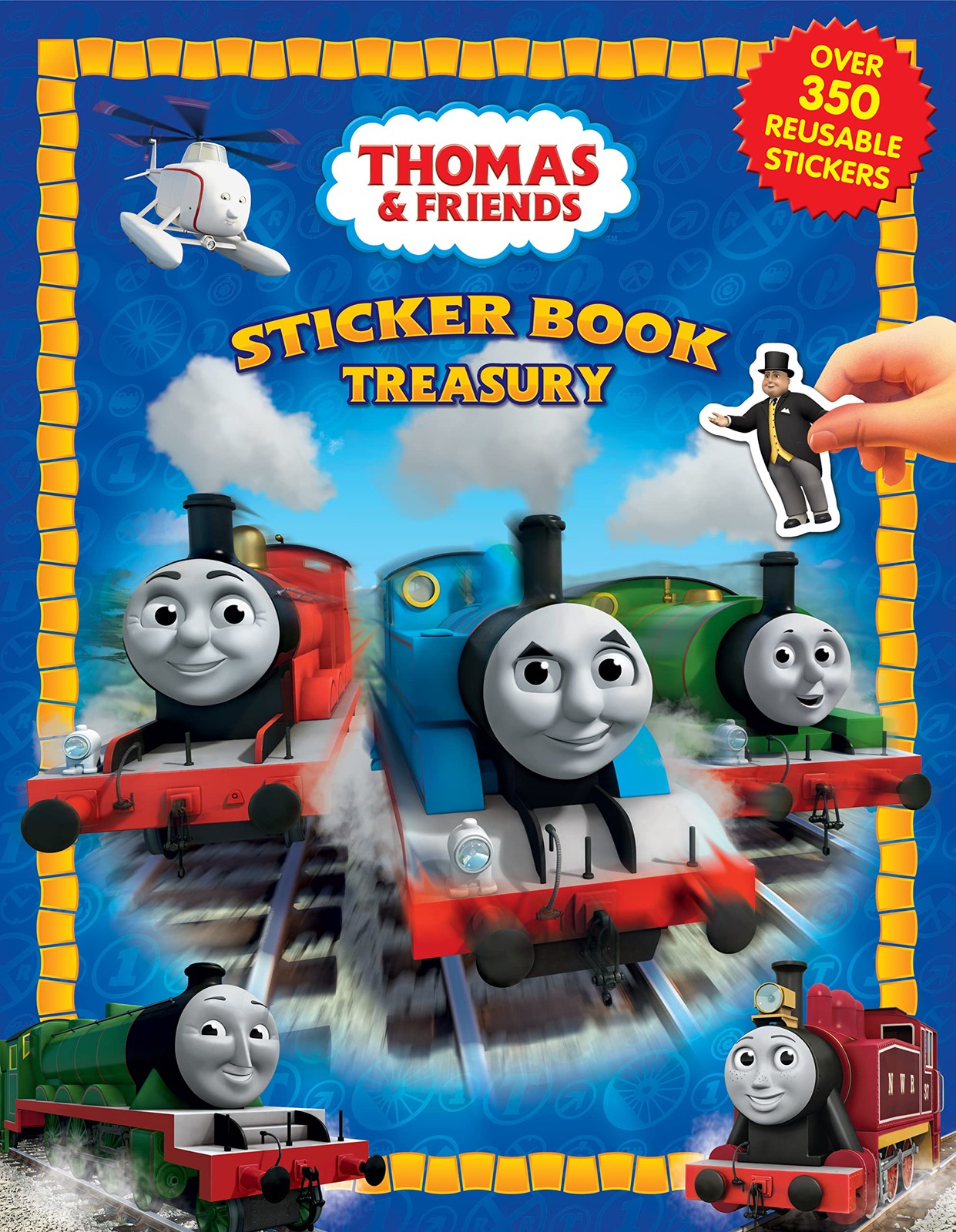 Thomas & Friends Sticker Book Treasury – Activity Books for kids, 350 reusab…