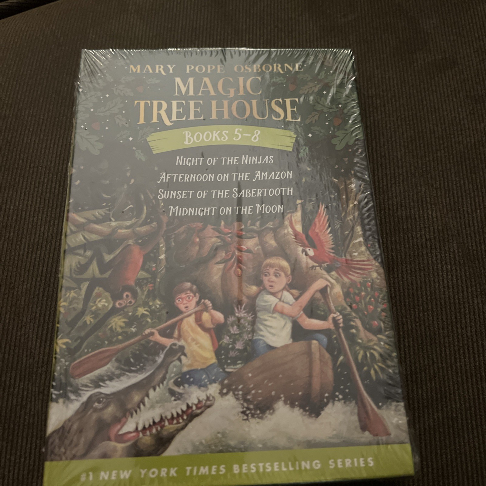 Magic Tree House Books 5-8 Boxed Set by Mary Pope Osborne (2002, Box or…