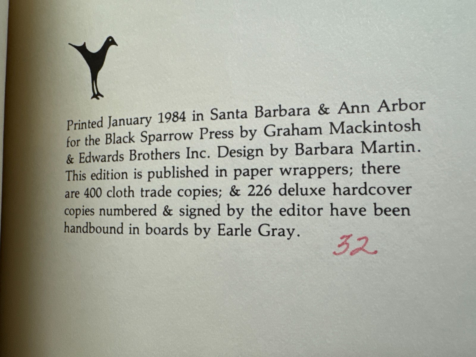 Snooty Baronet Wyndham Lewis Black Sparrow Signed Deluxe Limited Hardcover #32
