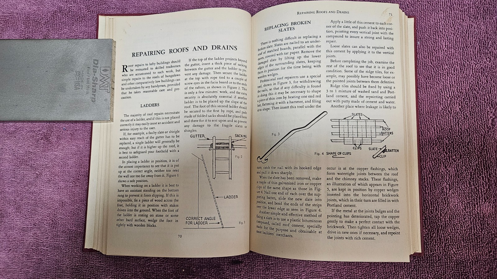§ Practical Home Handyman by Maney • Vintage 1949 3rd Reprint HC• DIY Homestead