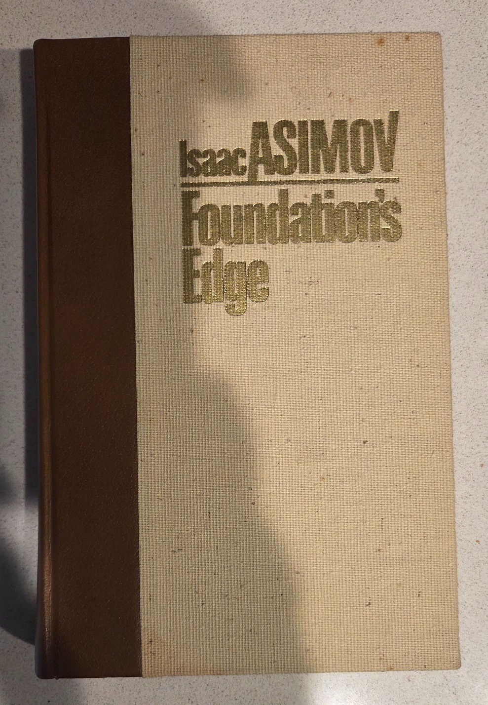 New/Fine Fist Edtion, Signed Special Edition of Isaac Asimov’s Foundations Edge.