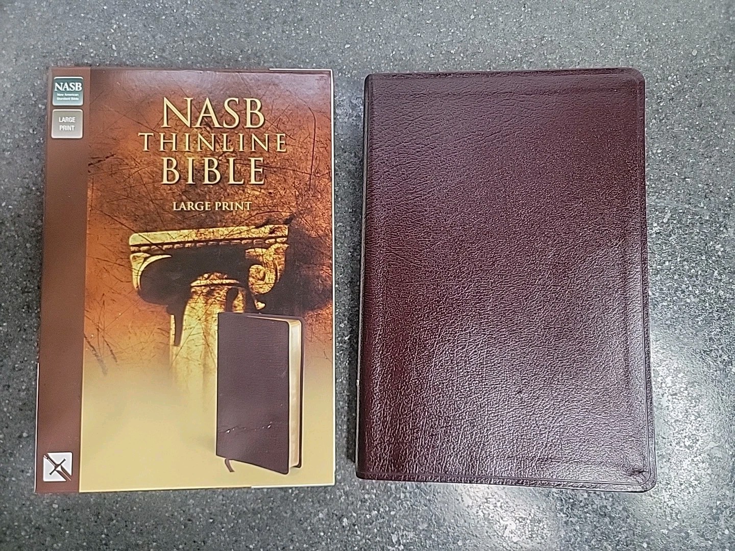Nasb Thinline Bible by Zondervan Staff (1999, Bonded Leather)