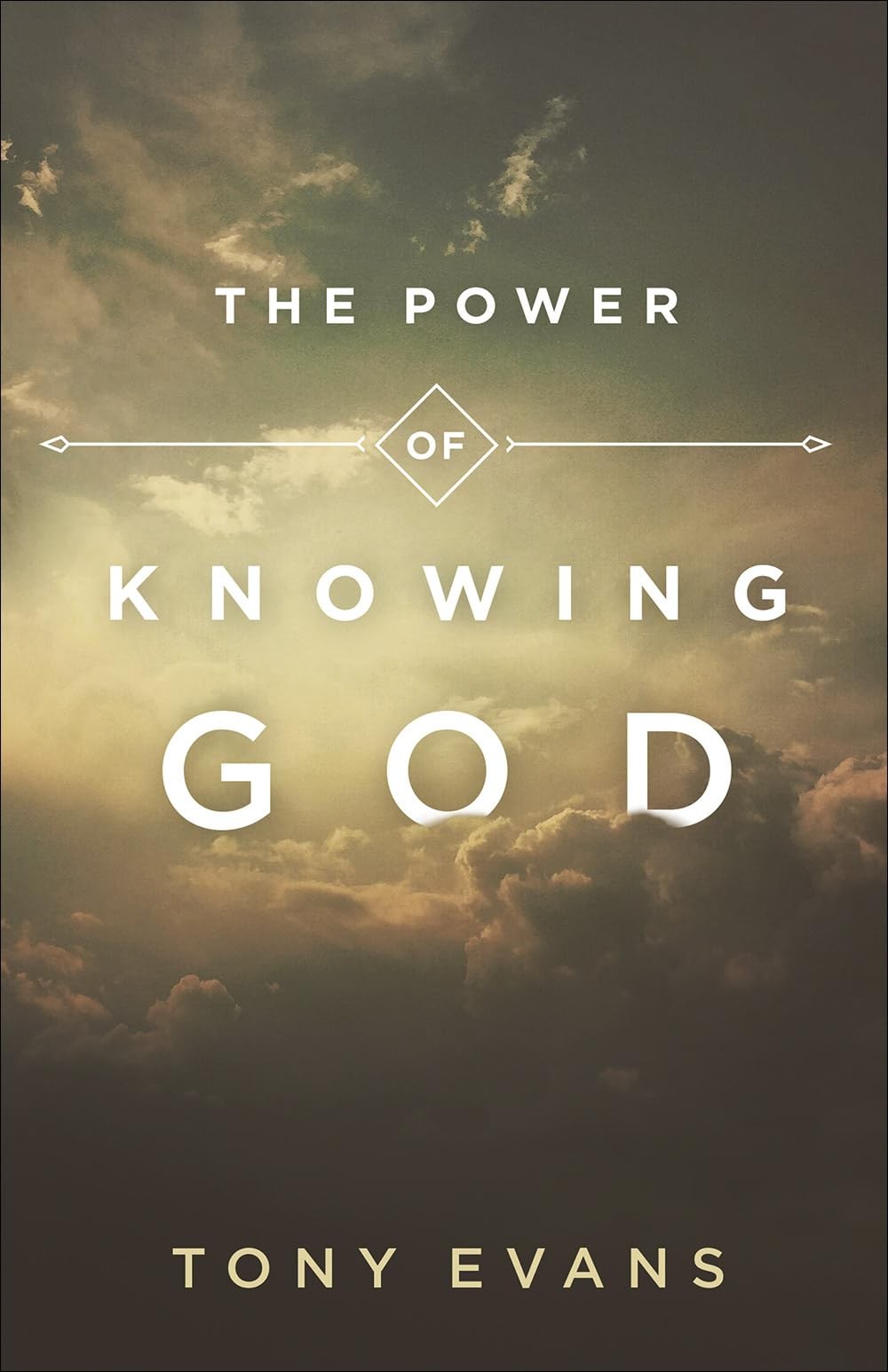 The Power of Knowing God – paperback Evans, Tony