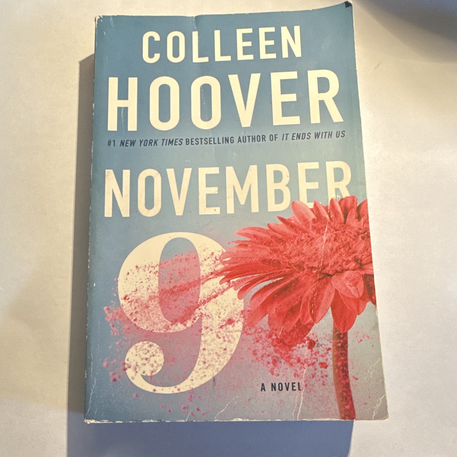 Colleen Hoover November 9 Romance Love Story Novel PB English Atria Paperback