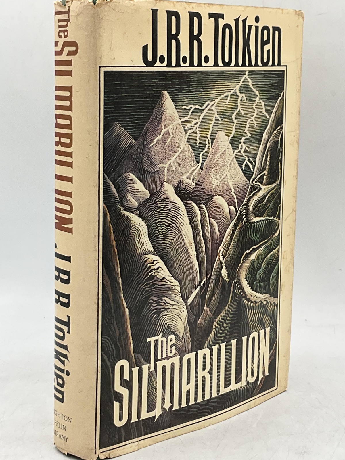THE SILMARILLION John Ronald Reuel Tolkien 1977, 1sr Ed.1st Print. Map included