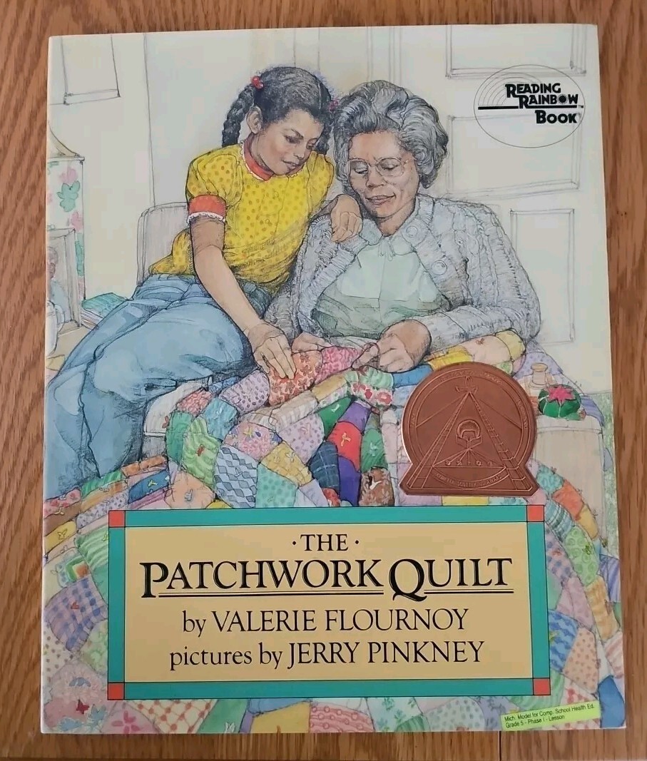 The Patchwork Quilt by Valerie Flournoy (1985, Hardcover) Pictures Jerry Pinkney