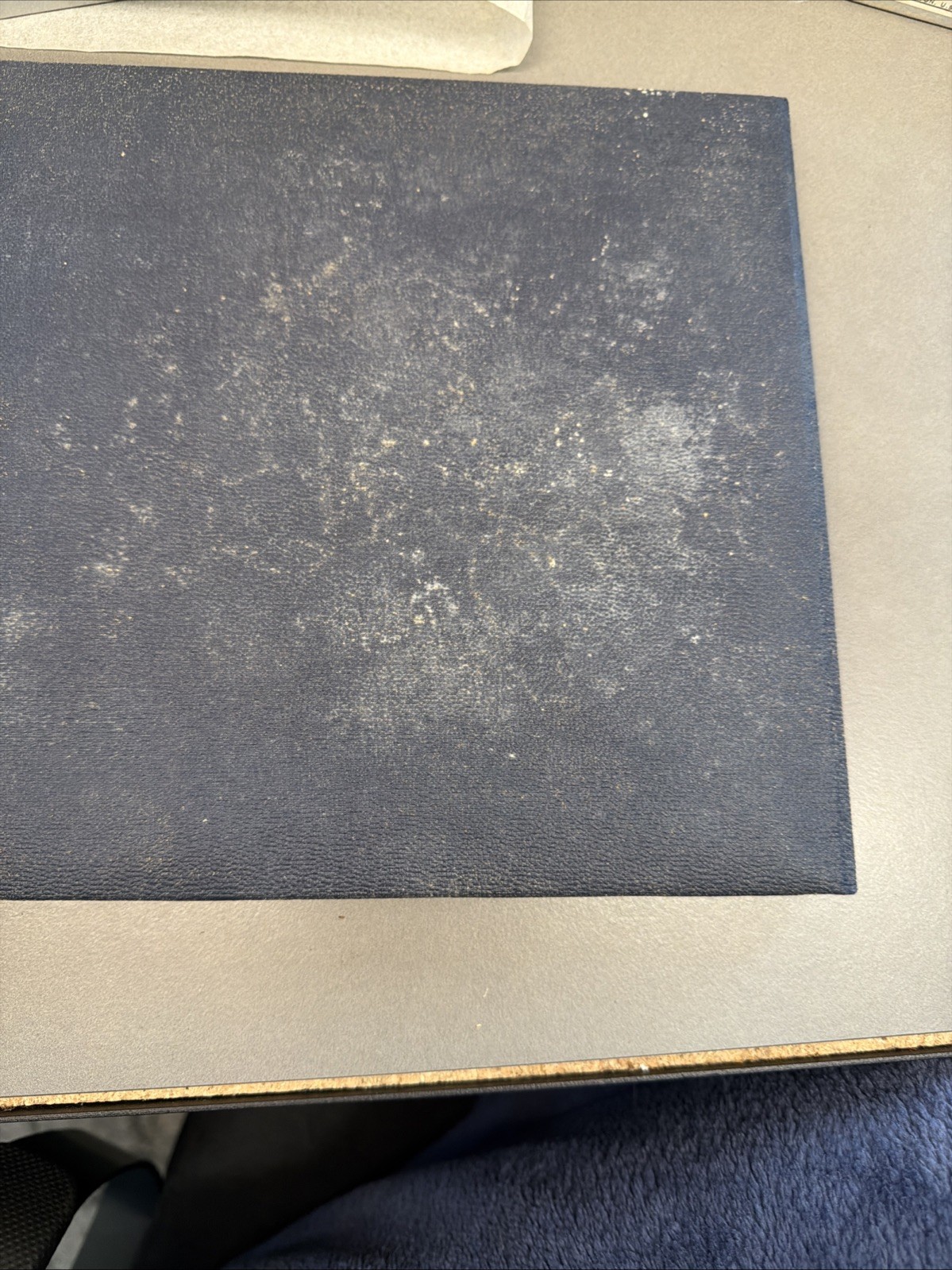 Vtg Yacht Log Book Boating Captains Log Guest Book Leatherette Samuel Ward Bt28