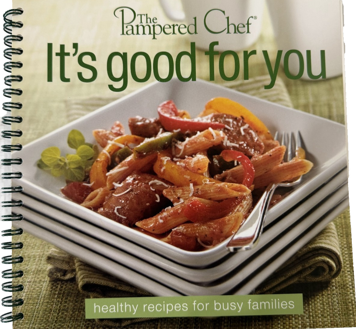 Vintage Pampered Chef Spiral Bound and Paperbound Cookbooks Lot of 5