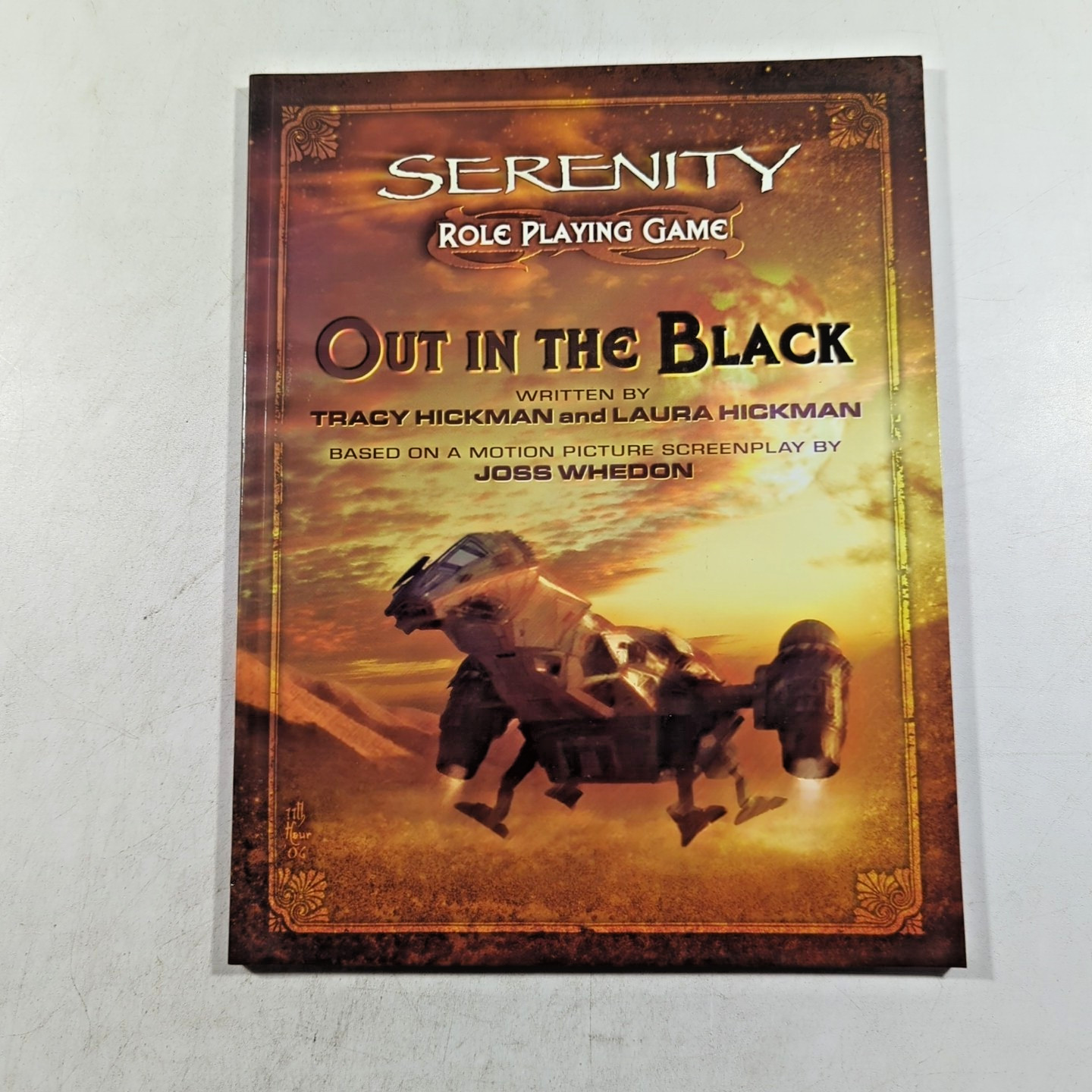 Serenity Role Playing Game Out in the Black Paperback Margaret Weis 2006