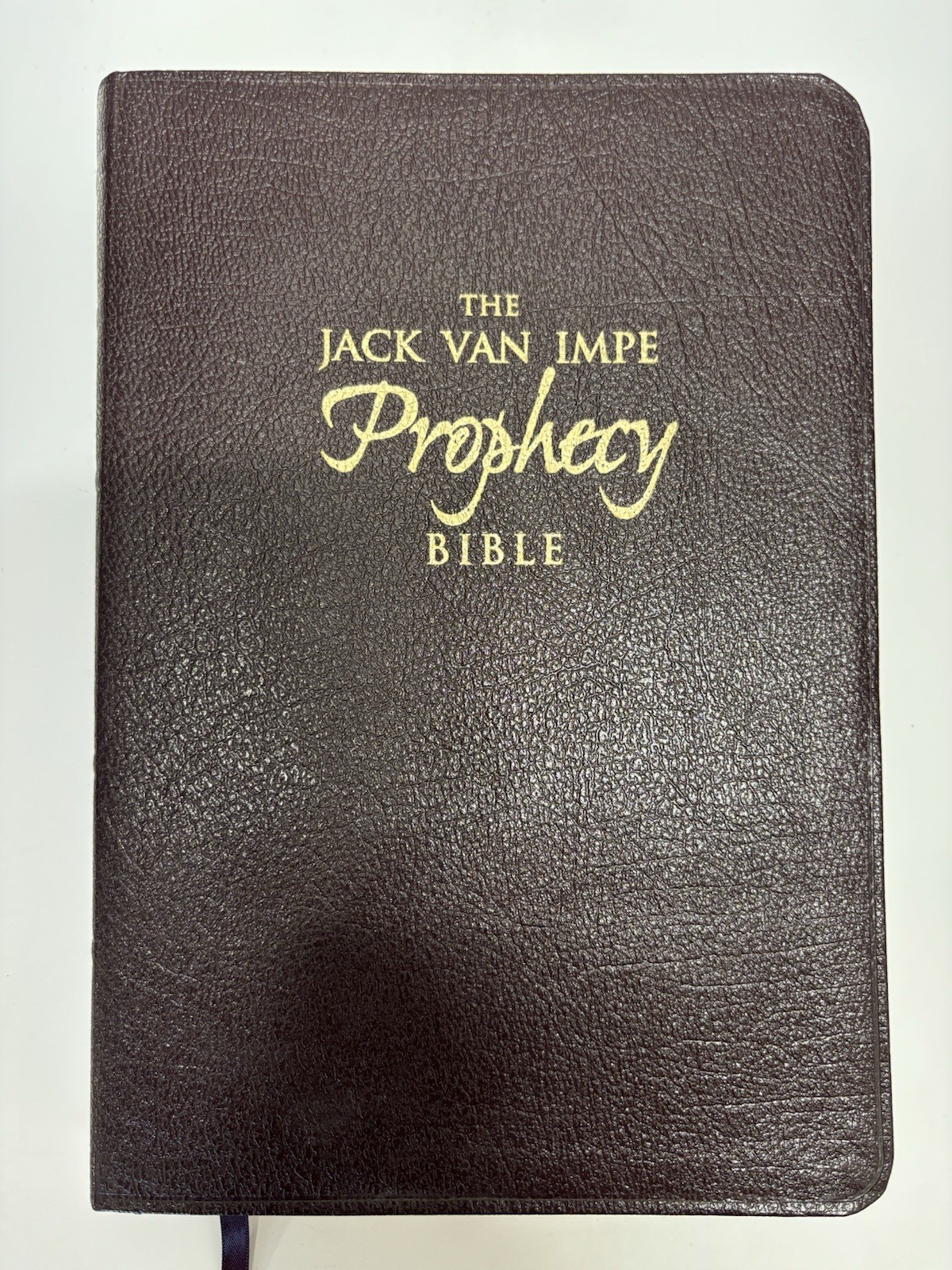 Jack Van Impe Prophecy Bible Special Limited Edition Red Letter KJV