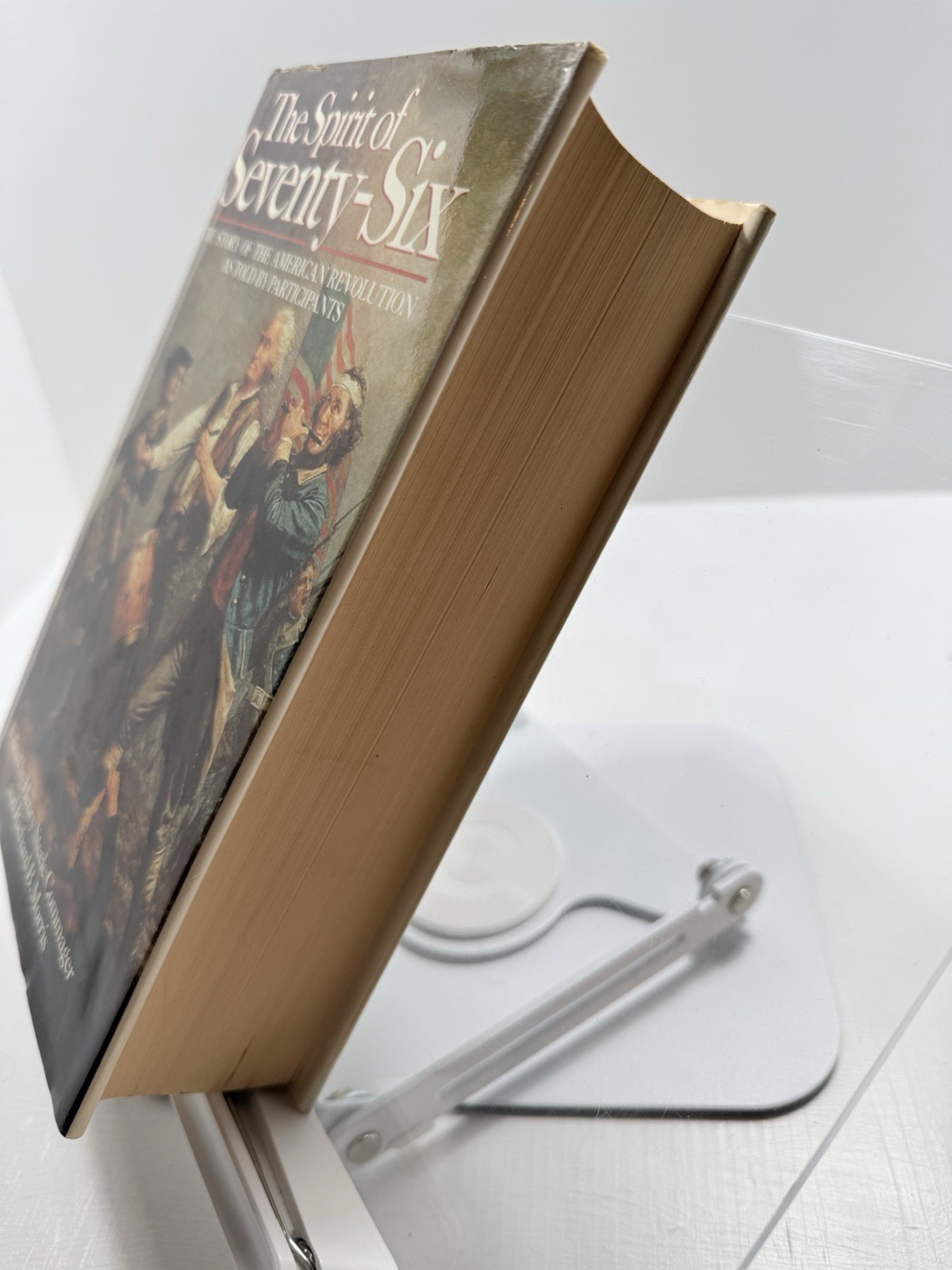 Spirit of 76 American Revolution Commager Morris 1983 First Printing HC DJ