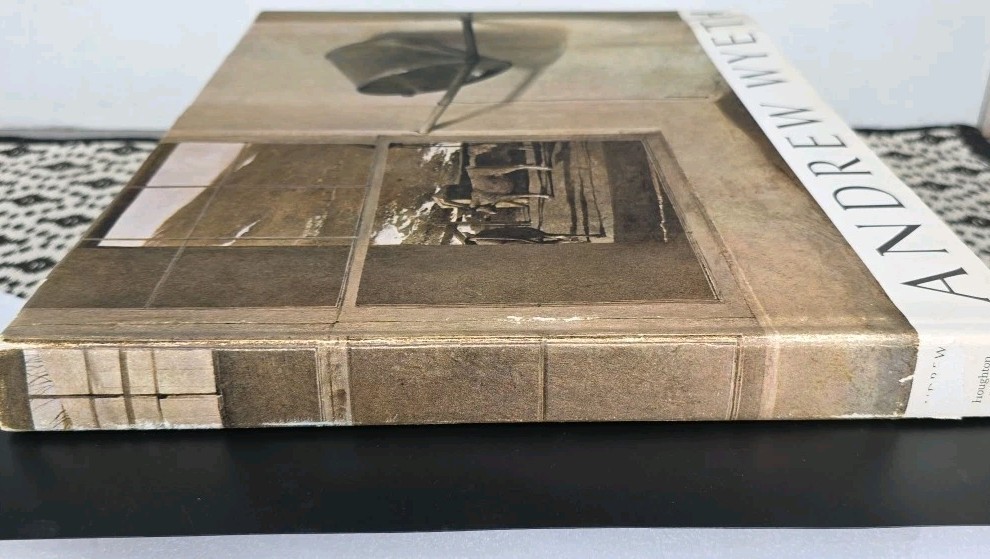 Andrew Wyeth Richard Meryman 1968 First Edition Art Book Oversized GOOD