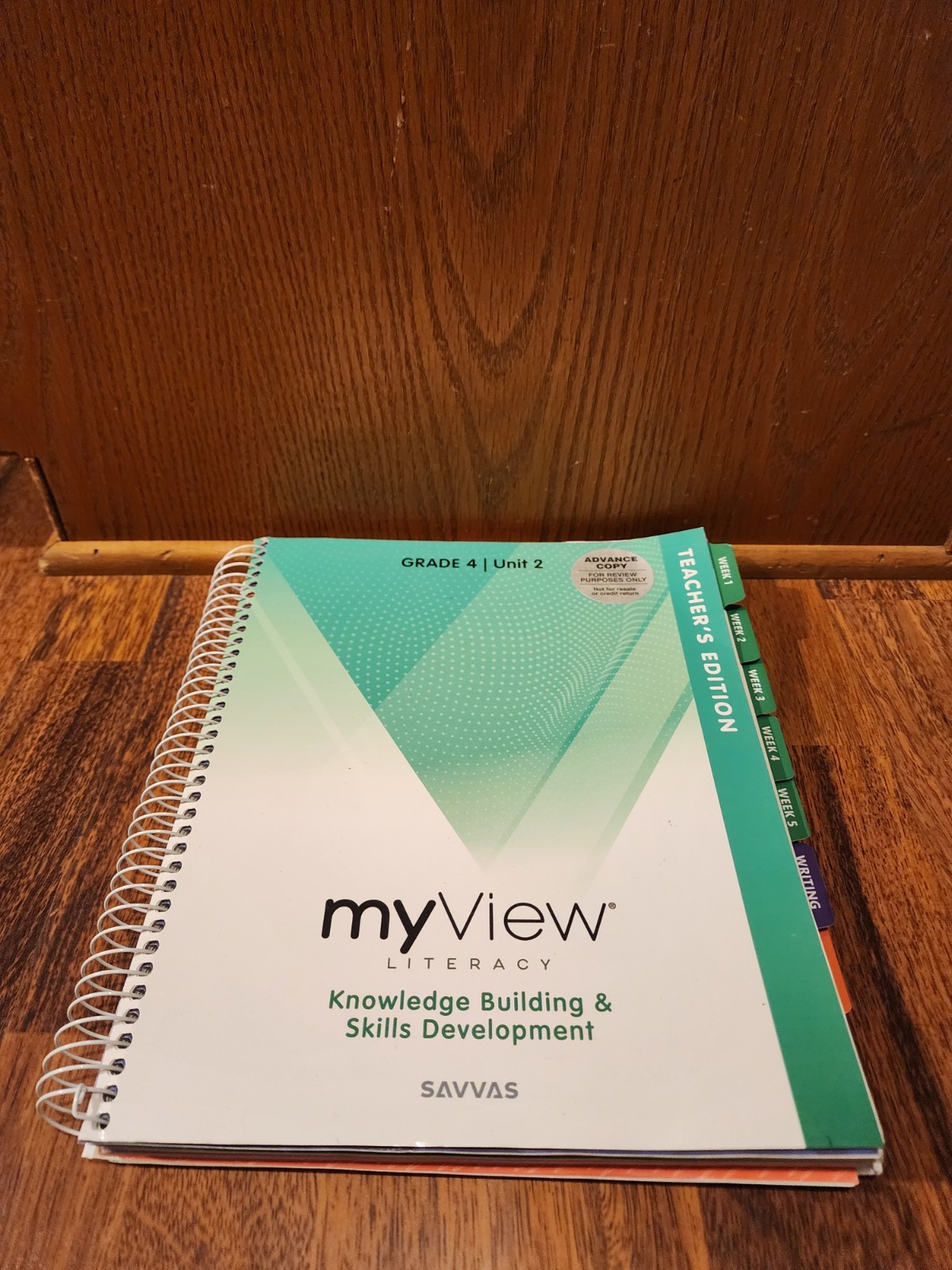 MyView Literacy 4th Grade Unit 2 Teacher’s Edition Advance Copy