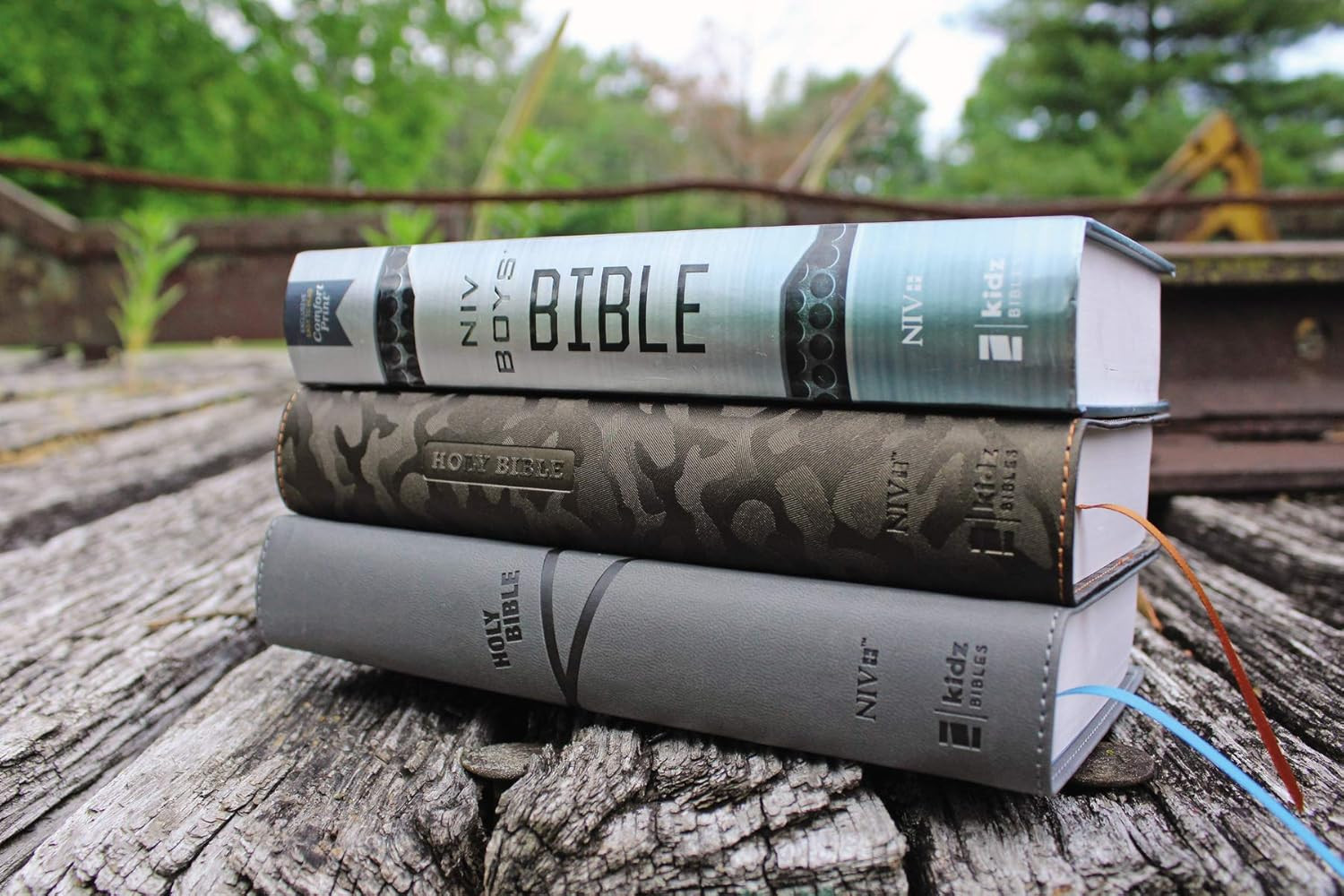 NIV, Boys’ Bible, Leathersoft, Brown Camo, Comfort Print