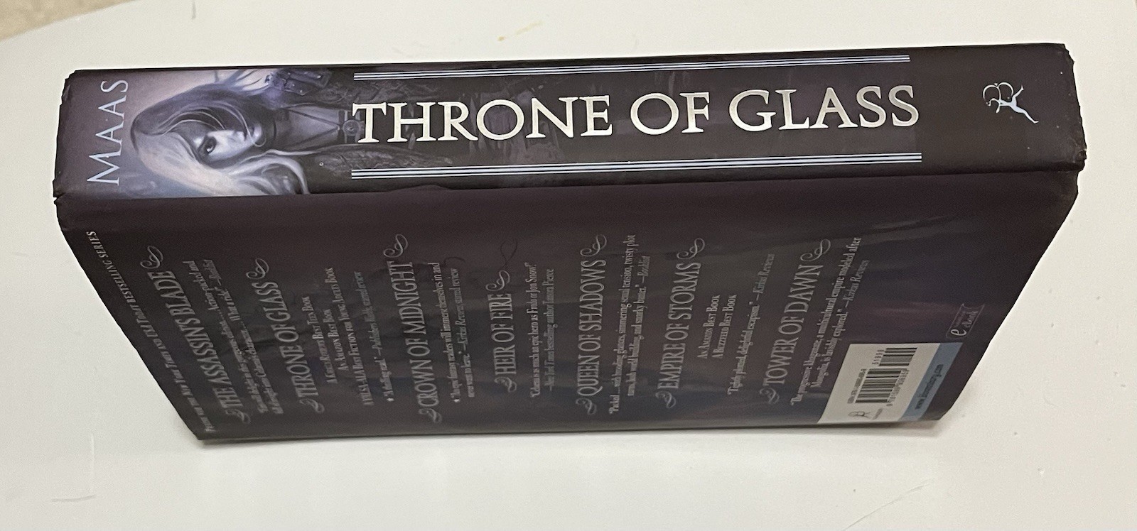 Throne of Glass – Sarah J. Maas (2012, Hardcover) – OOP Hardcover Ex Library