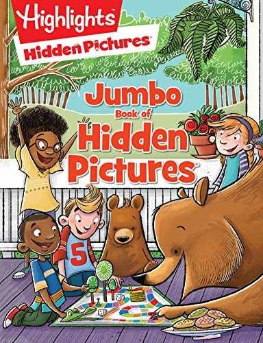 Jumbo Book of Hidden Pictures: Puzzle Activity Book – Paperback – Acceptable r