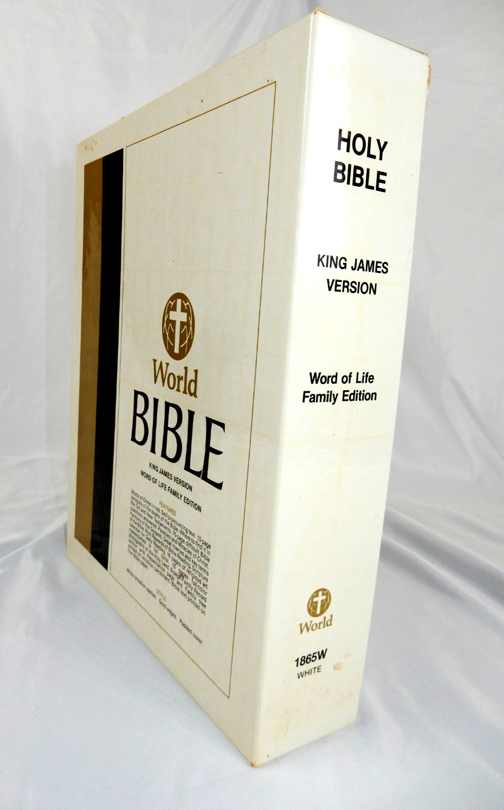 Vintage Holy Bible King James Version Word of Life Edition 1865W NIB