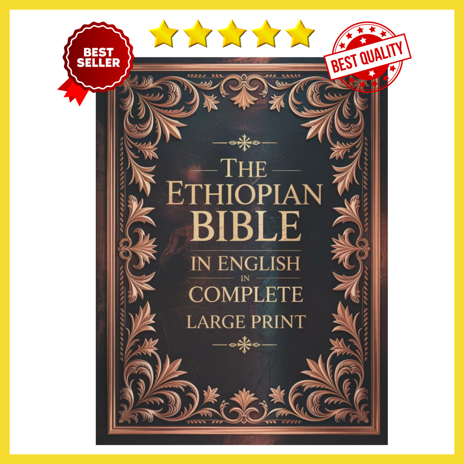 The Ethiopian Bible in English in Complete Large Print HARDCOVER ETHIOPIC !!!