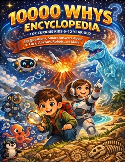 10000 Whys Encyclopedia for Curious Kids 6-12 Year Old: Big Questions, Smart Ans