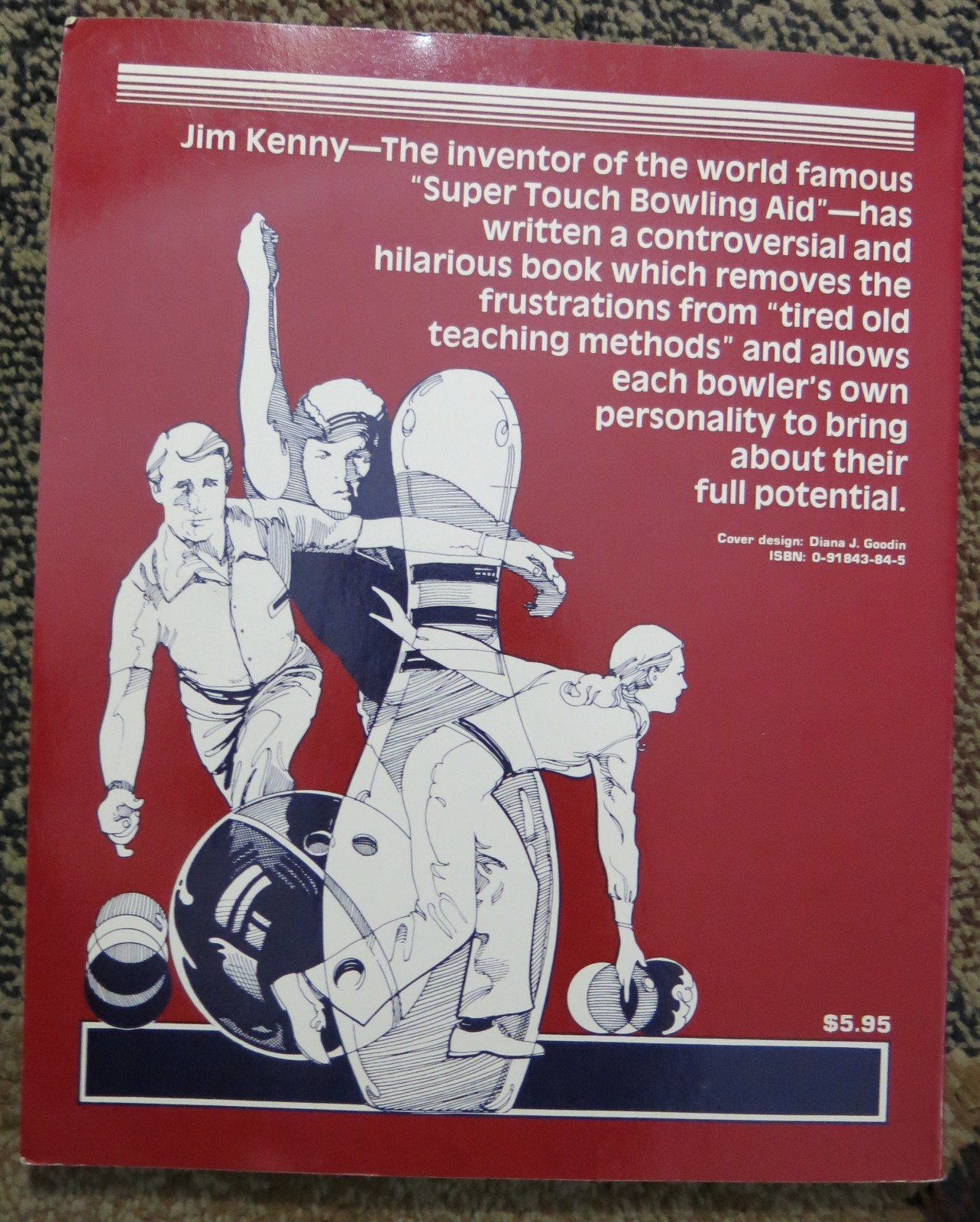Strike Tough Bowling by Jim Kenny 1982