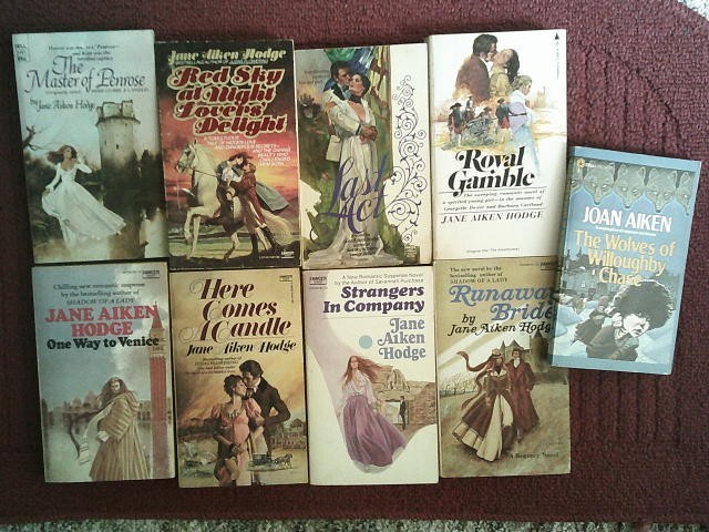 JANE AIKEN HODGE ( 9PB-VINTAGE) ROMANCE -PYRAMID/FAWCETT CREST/DELL 1967-81