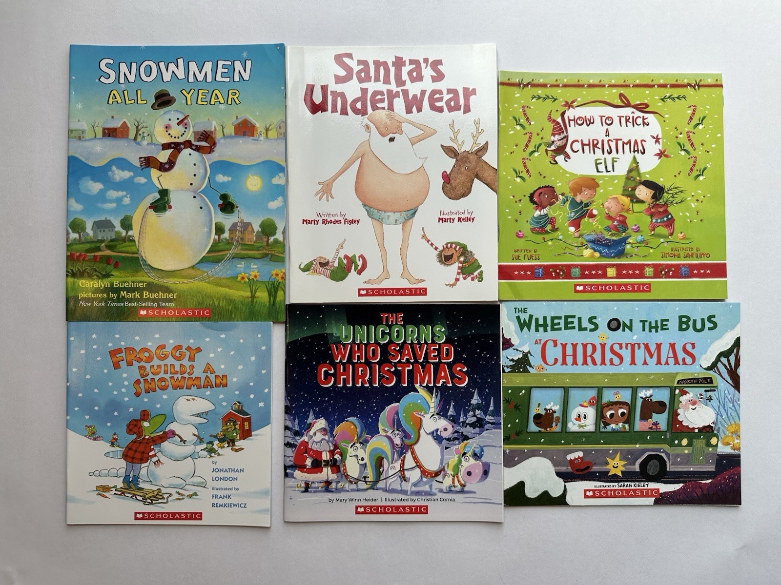Christmas Winter Children’s Books Paperback Lot 6