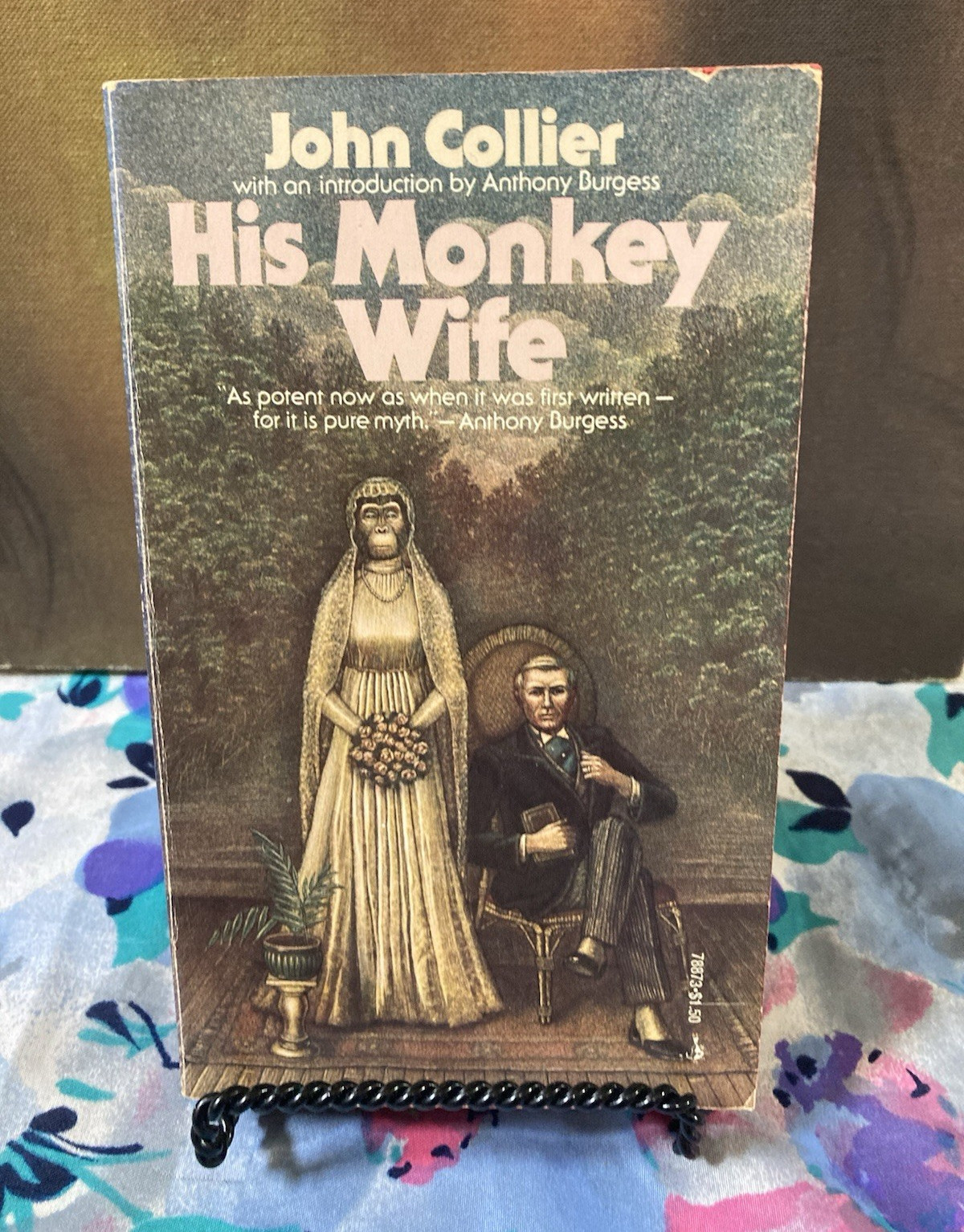 John Collier His Monkey Wife PB Pocket Books 1975 Pocket Book ed. Edward Soyka