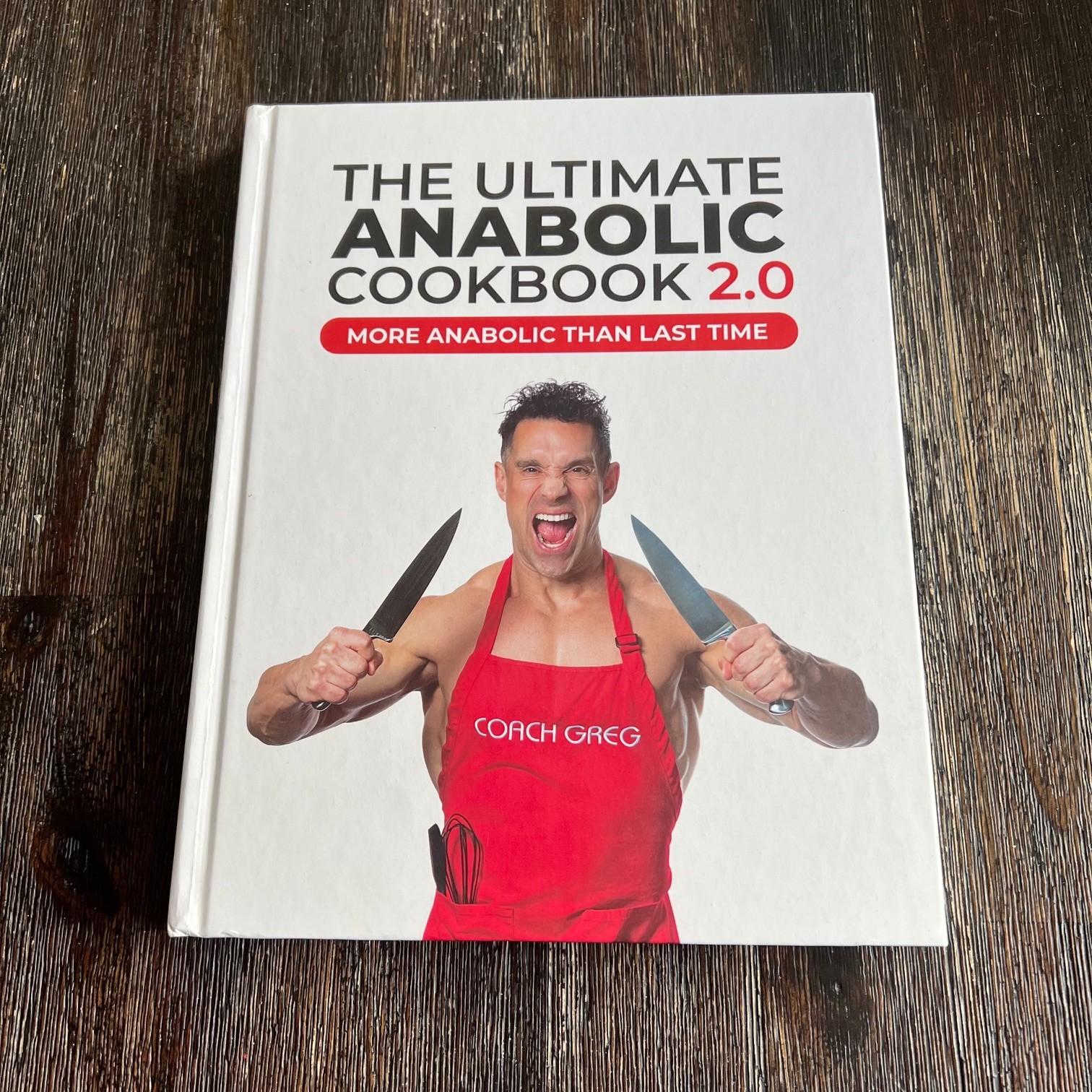 The Ultimate Anabolic Cookbook 2.0 Greg Doucette Hardcover Book Recipes 2020