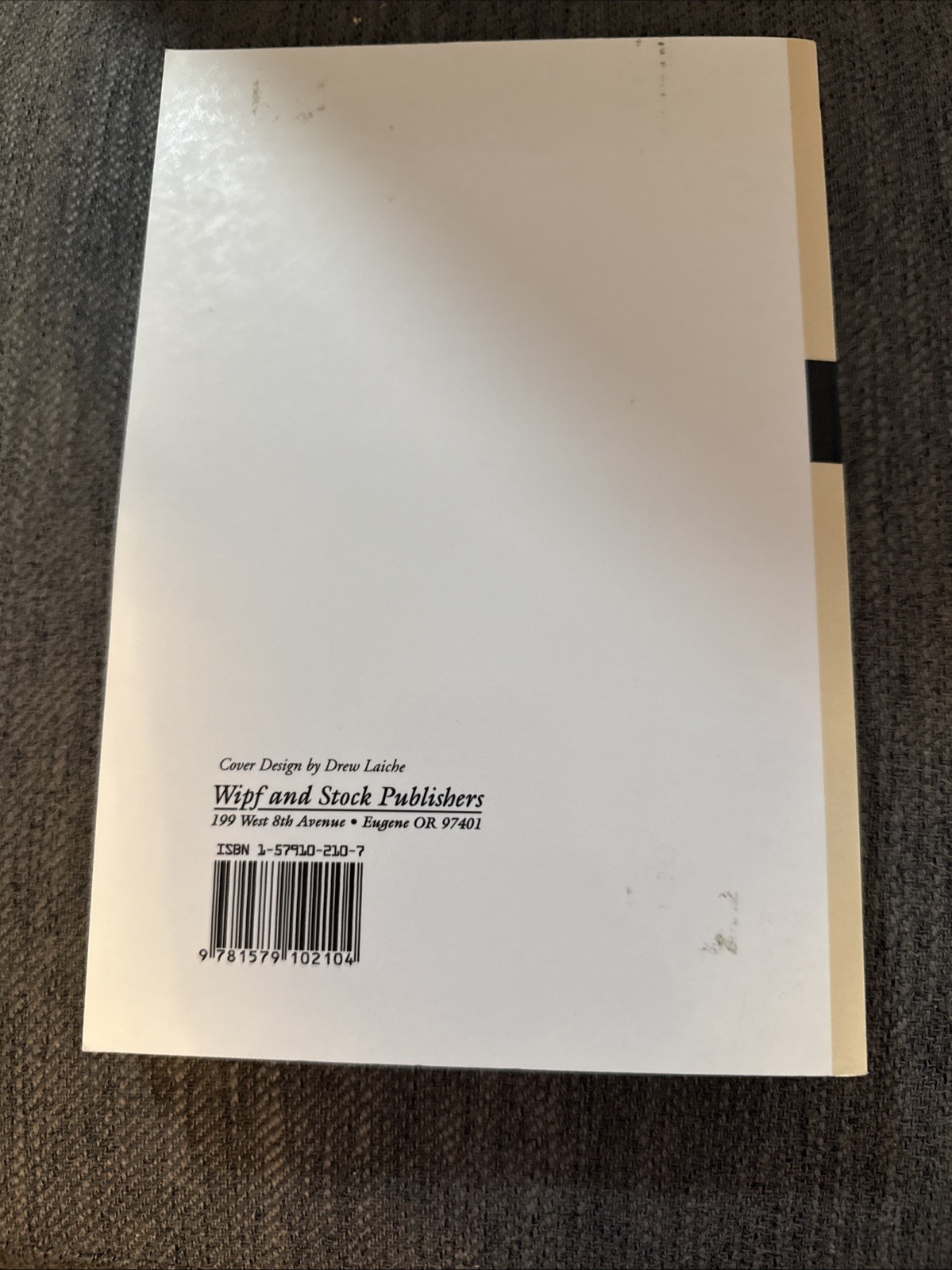 THE THEOLOGY OF ANABAPTISM Robert Friedmann PB VG 1999 Wipf & Stock Christianity