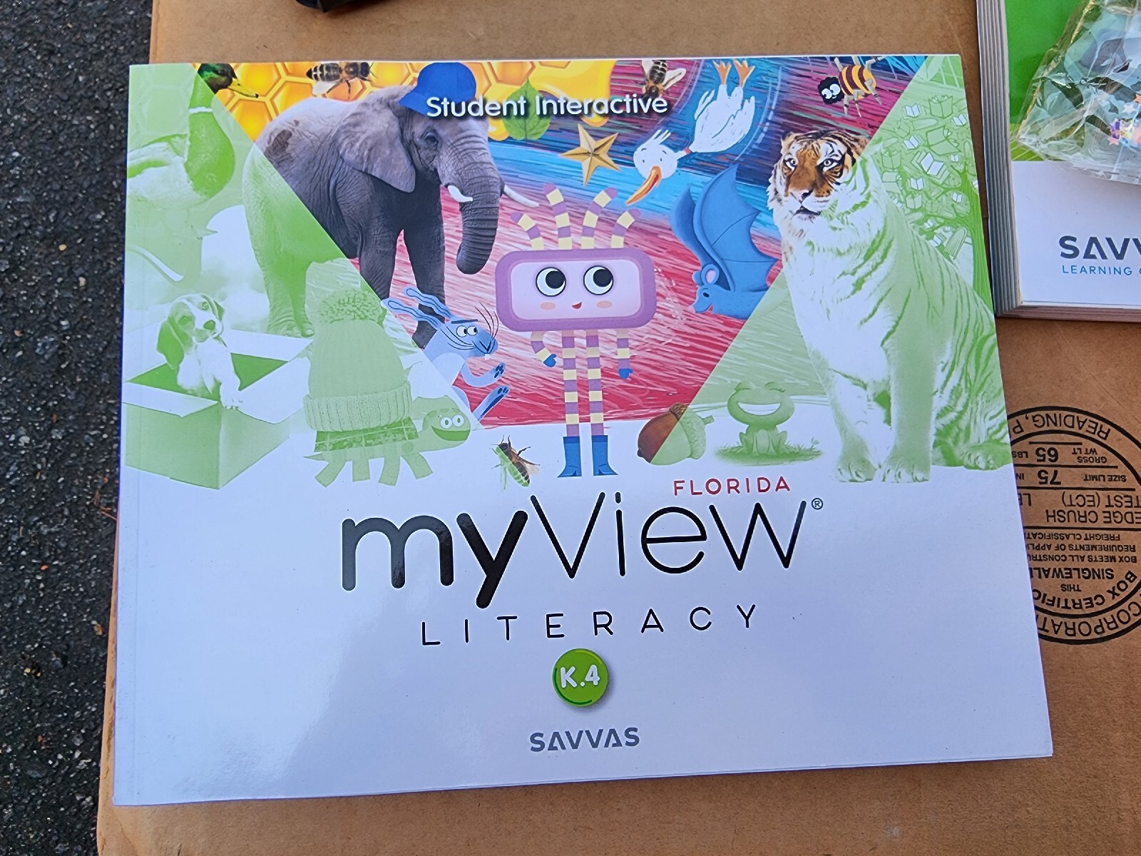 Grade K Florida MyView Literacy Student Edition K.4 My View Unit 4 Kindergarten
