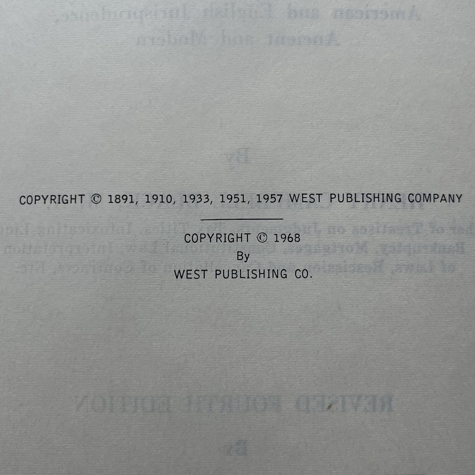 Black’s Law Dictionary – Revised 4th Edition (1968, HC) Henry Campbell MCM Vtg