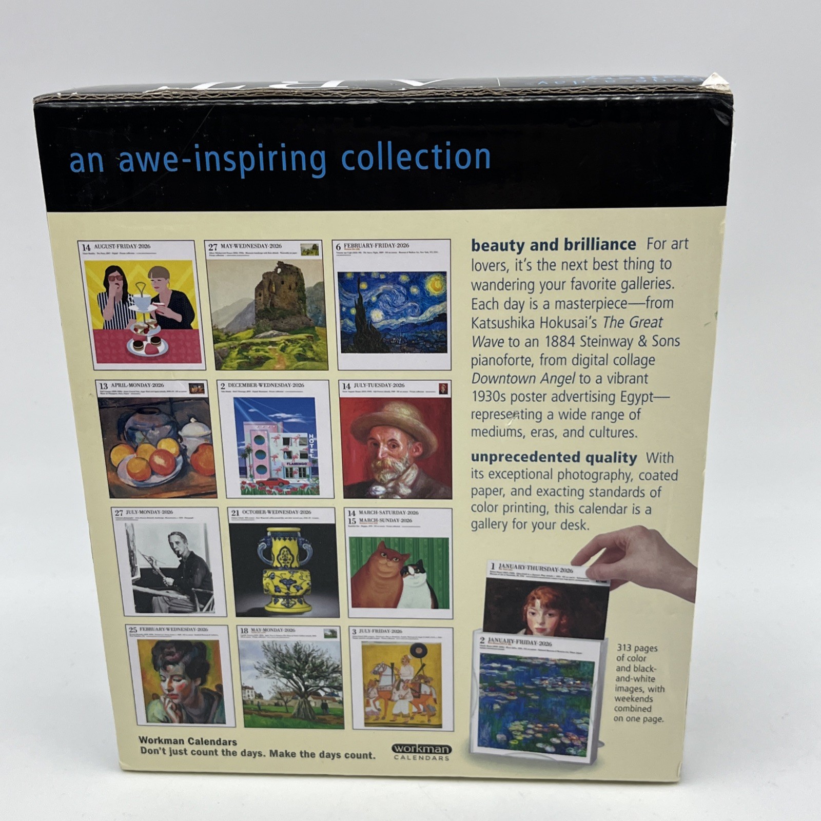 Art Page-A-Day® Gallery Calendar 2026: the Next Best Thing to Exploring Your Fav