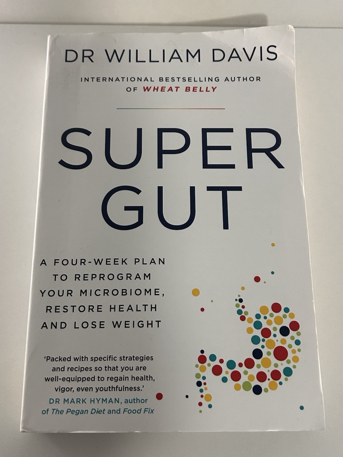 William Davis 2 Books Collection Set (Super Gut and Wheat Belly)