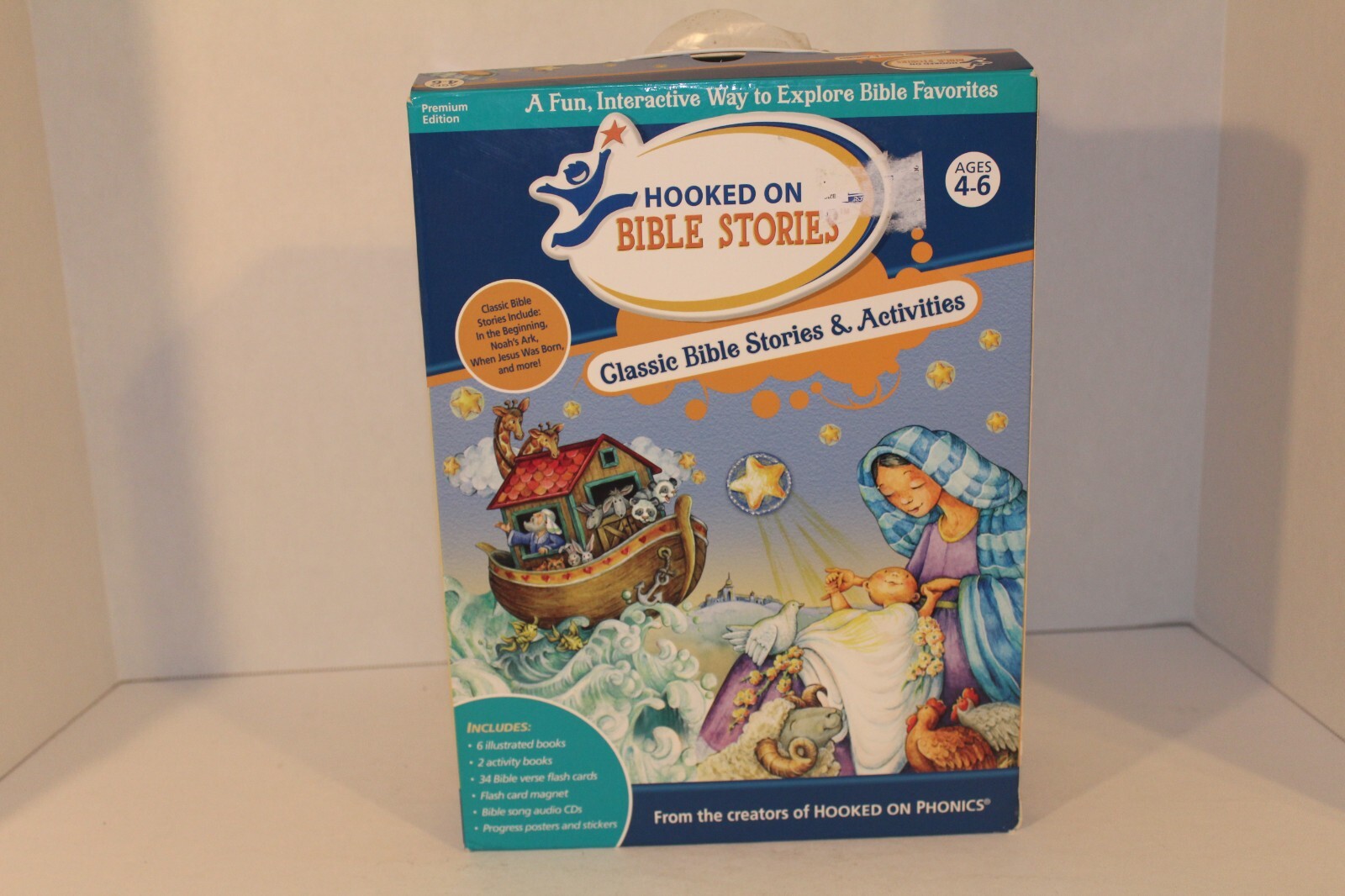 Hooked on Bible Stories NT Stories by LLC HOP (2006, Mixed Media) Open Box