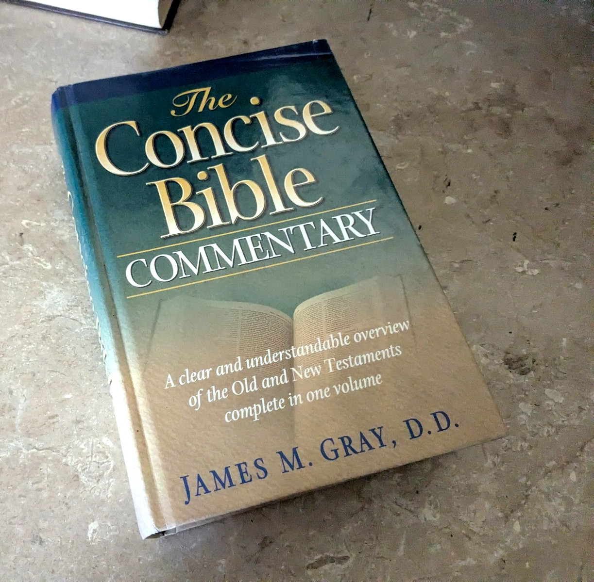 Concise Bible Commentary by James M. Gray (1999, Hardcover) FAST SHIPPING