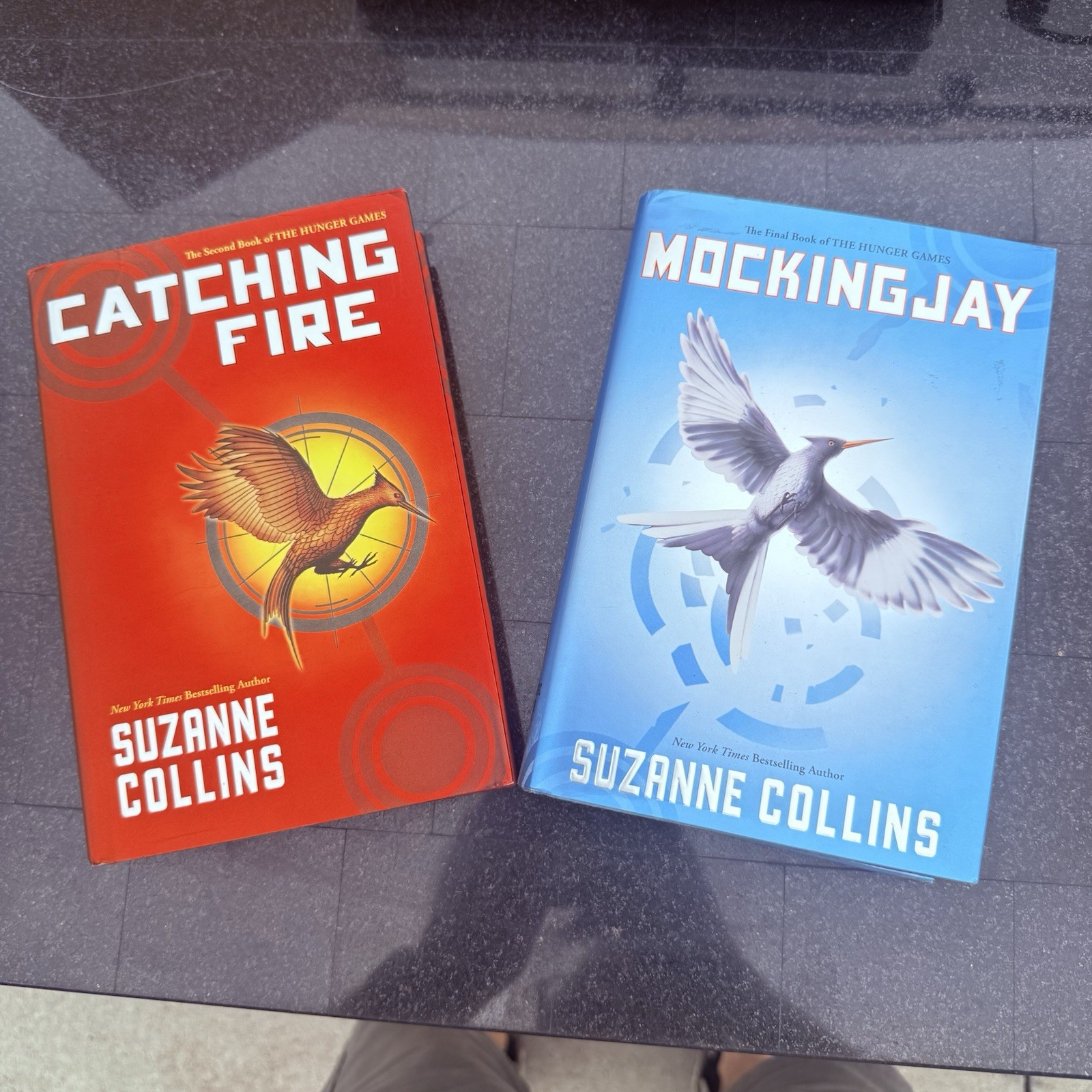 The Hunger Games Catching Fire Mockingjay Suzanne Collins HC Scholastic Press