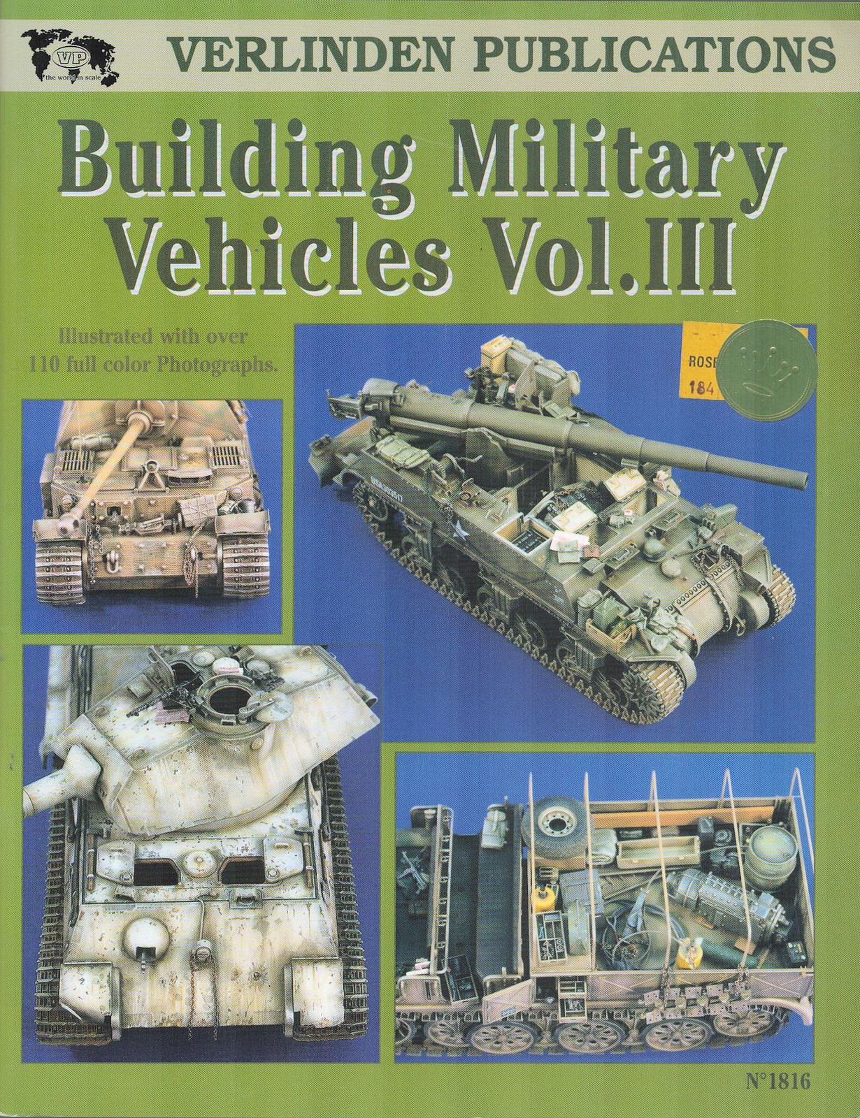 VERLINDEN BUILDING MILITARY VEHICLES Vol.III WW2 GERMAN U.S. ARMY ARMOR TANKS