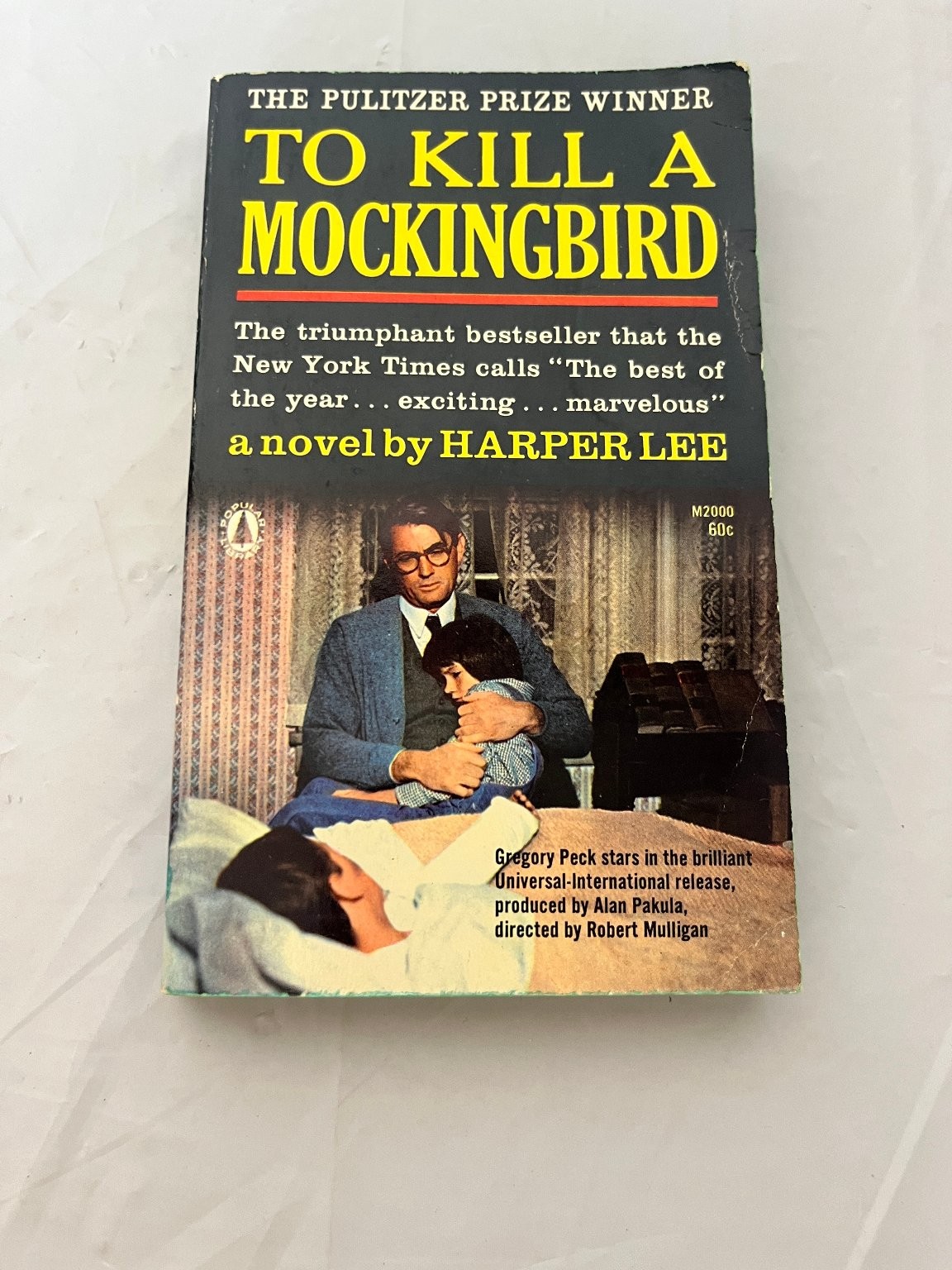 To Kill a Mockingbird Harper Lee 1962 Popular Library Paperback Pulitzer Winner