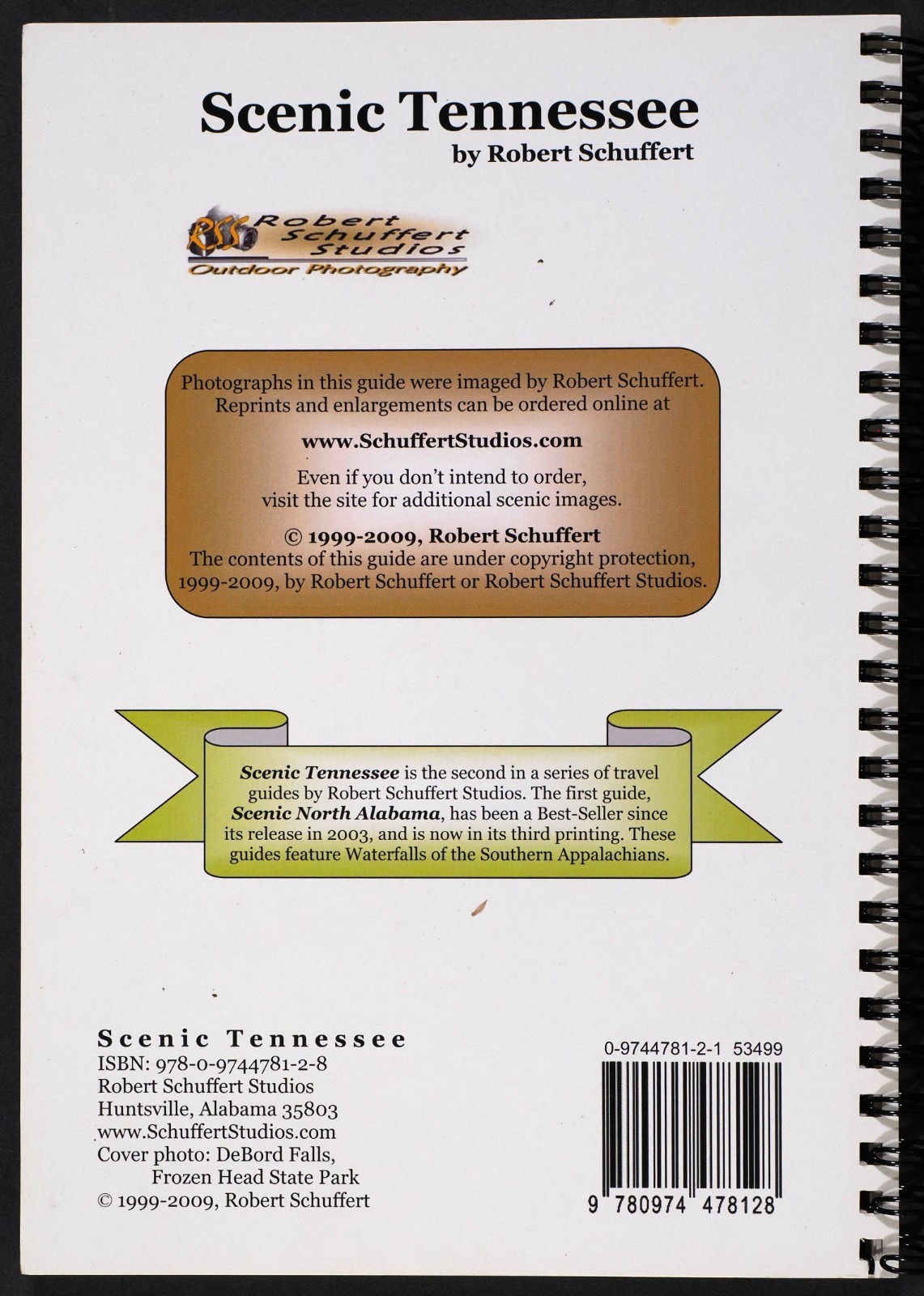 Scenic Tennessee by Robert Schuffert Travel Guide Scenic Features Maps Photos